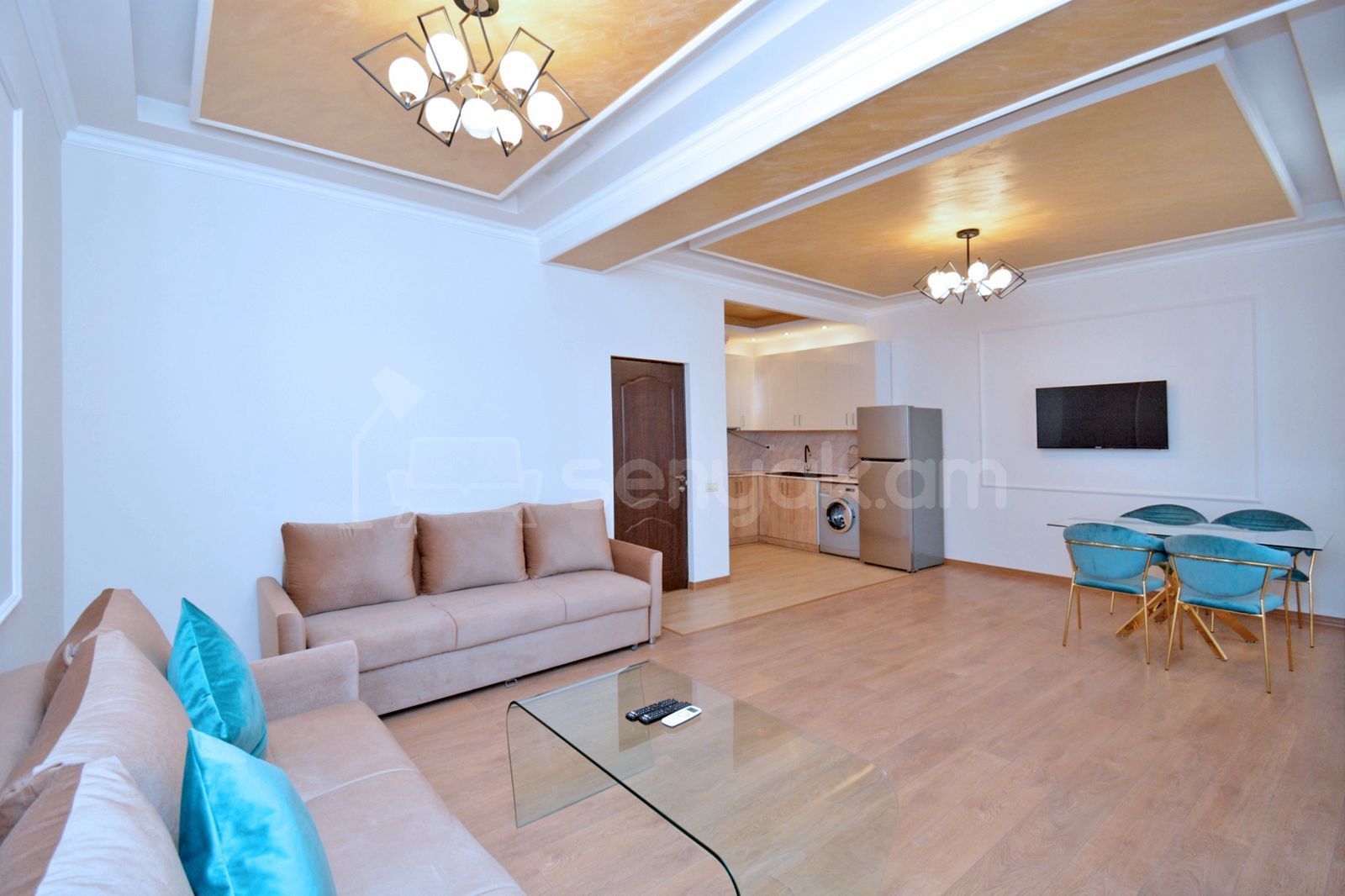 2 Սենյականոց Բնակարան Նորակառույցում, 72քմ, 11/12 հարկ, Դիզայներական Վերանորոգված