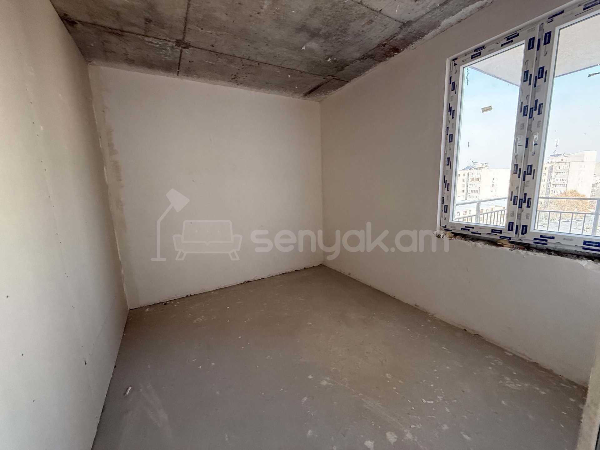 2 Սենյականոց Բնակարան Նորակառույցում, 51քմ, 9/14 հարկ, Զրոյական Վիճակում