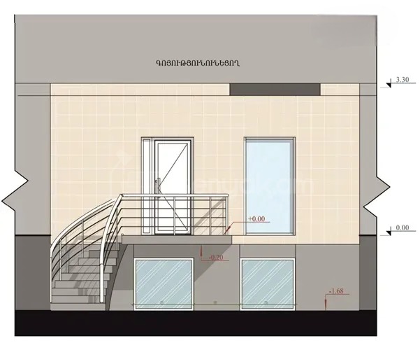 Օֆիսային Տարածք, 153քմ, Կապիտալ Վերանորոգված