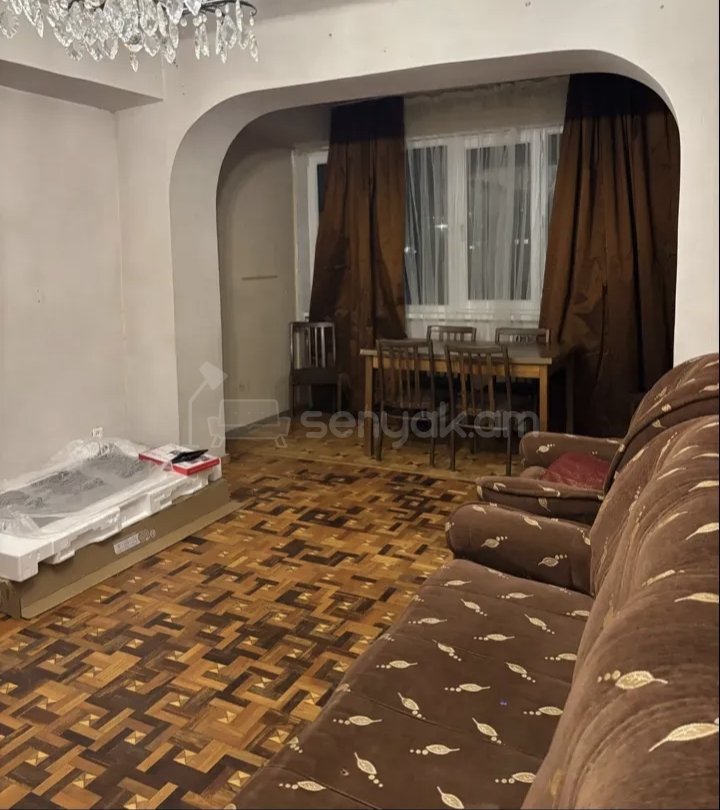 2 Սենյականոց Բնակարան Քարե Շենքում, 58քմ, 5/9 հարկ, Նորմալ Վիճակում, Կահավորված