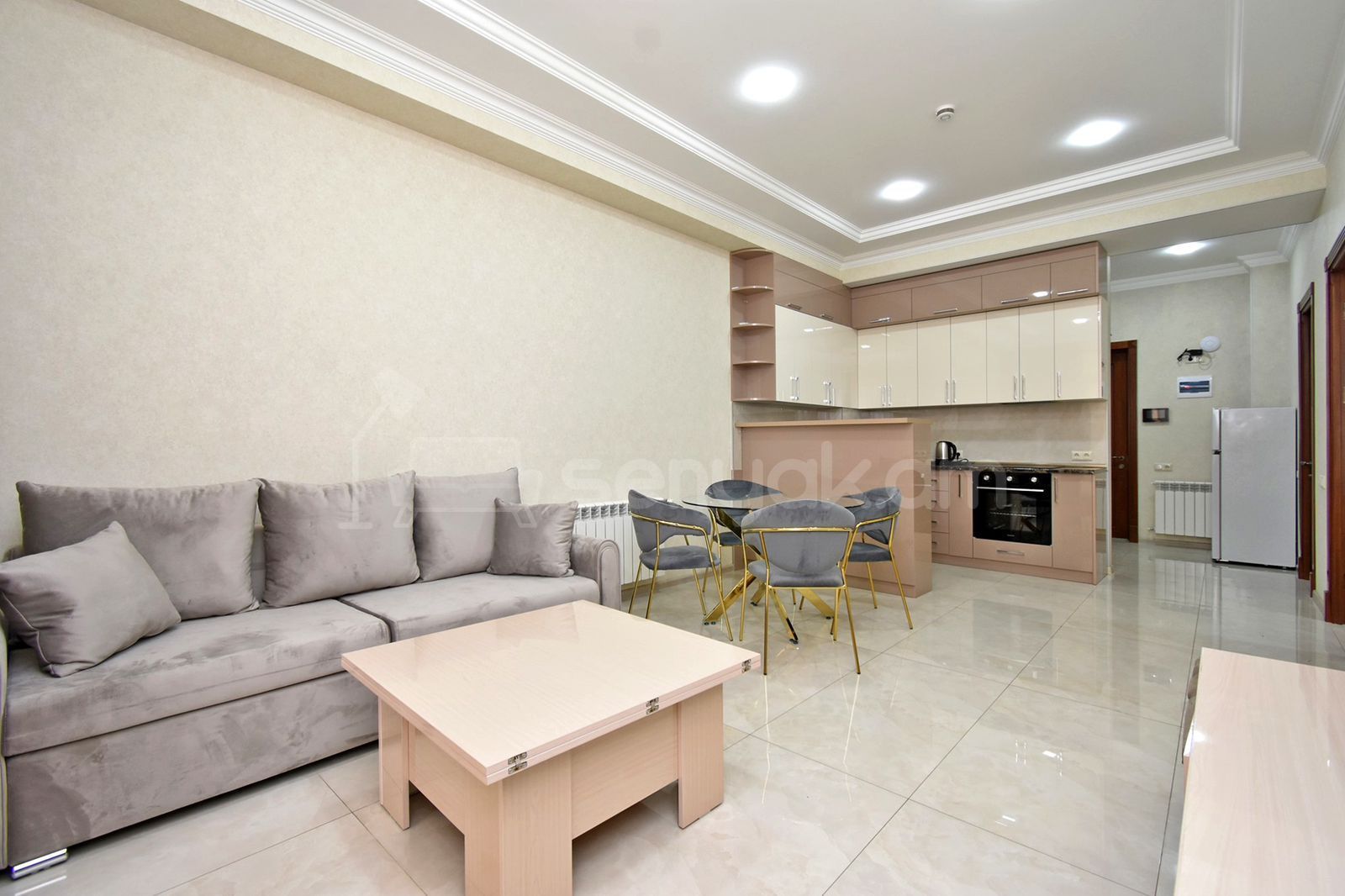 2 Սենյականոց Բնակարան Նորակառույցում, 72քմ, 4/12 հարկ, Դիզայներական Վերանորոգված