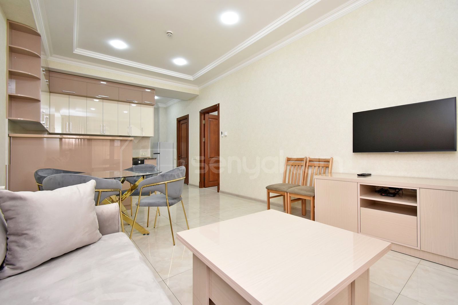 2 Սենյականոց Բնակարան Նորակառույցում, 72քմ, 4/12 հարկ, Դիզայներական Վերանորոգված