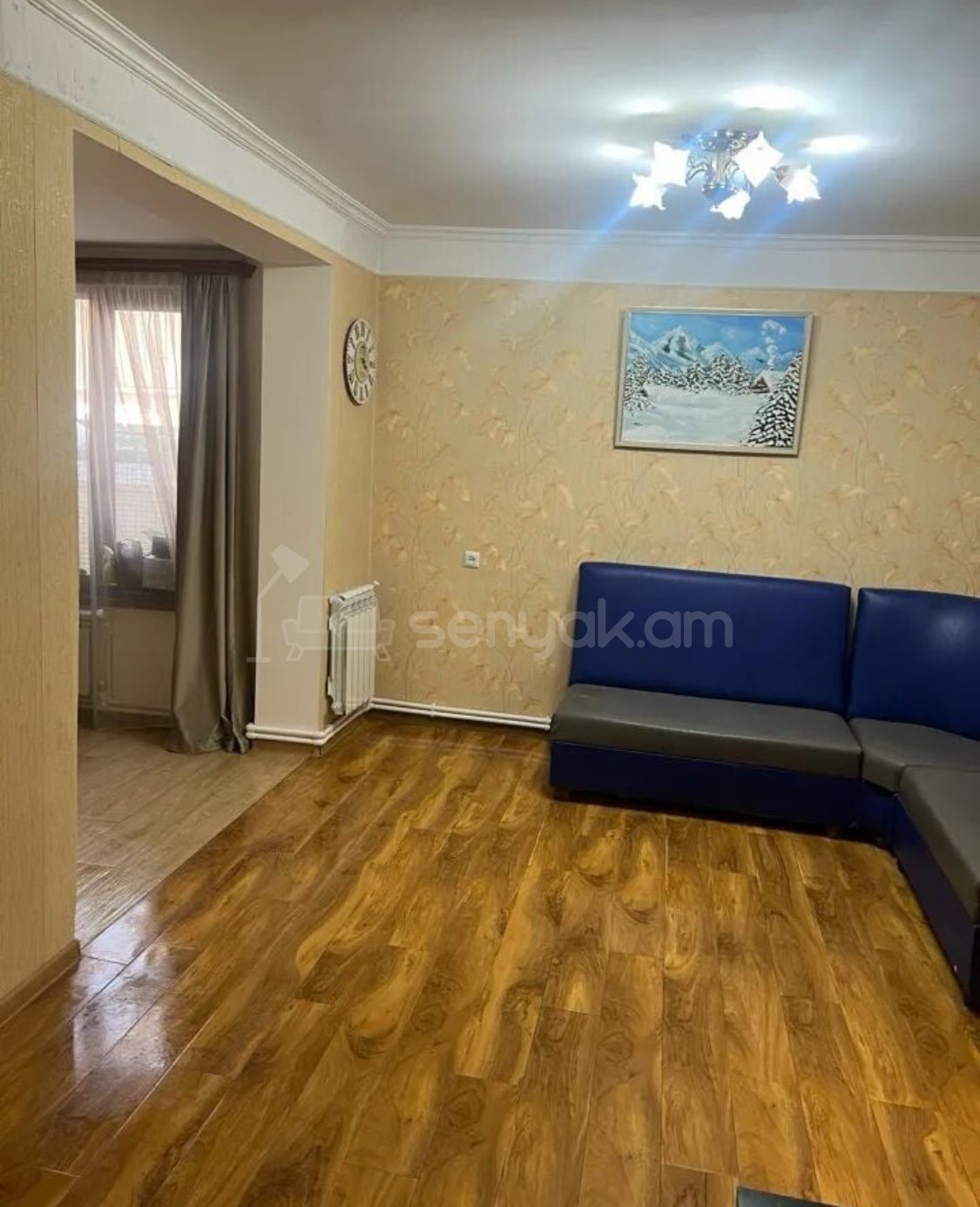 2 Սենյականոց Բնակարան Քարե Շենքում, 50քմ, 1/4 հարկ, Կապիտալ Վերանորոգված, Կահավորված