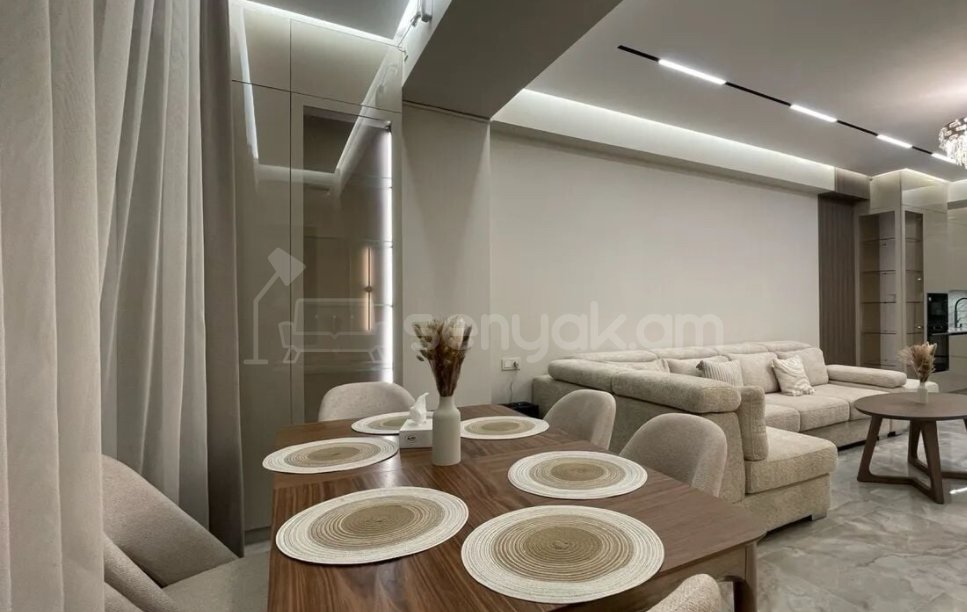 3 Սենյականոց Բնակարան Նորակառույցում, 71քմ, 10/18 հարկ, Դիզայներական Վերանորոգված