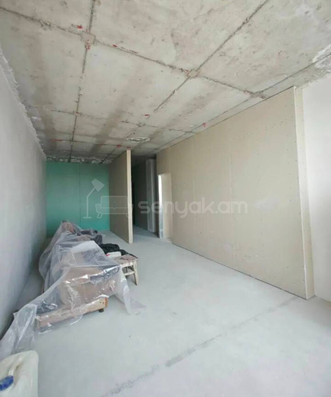 2 Սենյականոց Բնակարան, 70քմ, 13/13 հարկ, Զրոյական Վիճակում