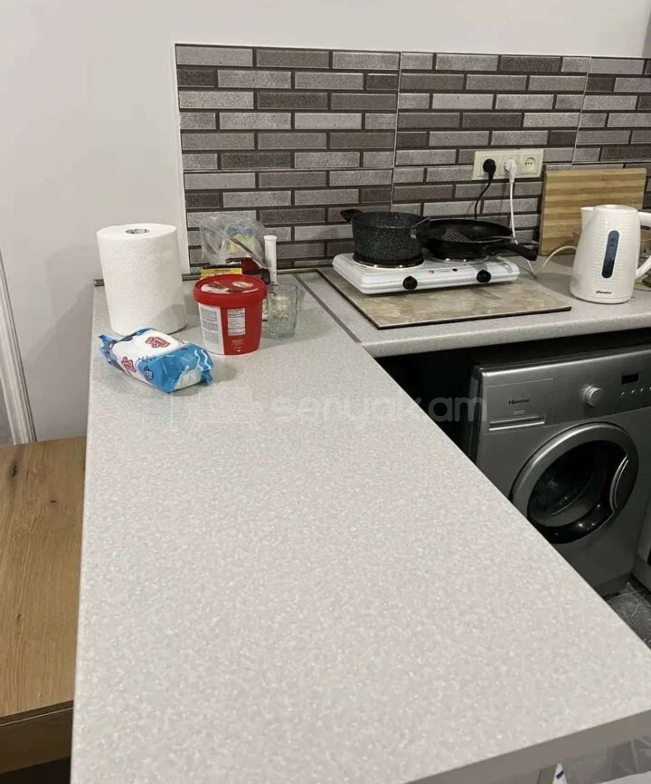 2 Սենյականոց Բնակարան, 30քմ, 5/5 հարկ, Դիզայներական Վերանորոգված, Կահավորված