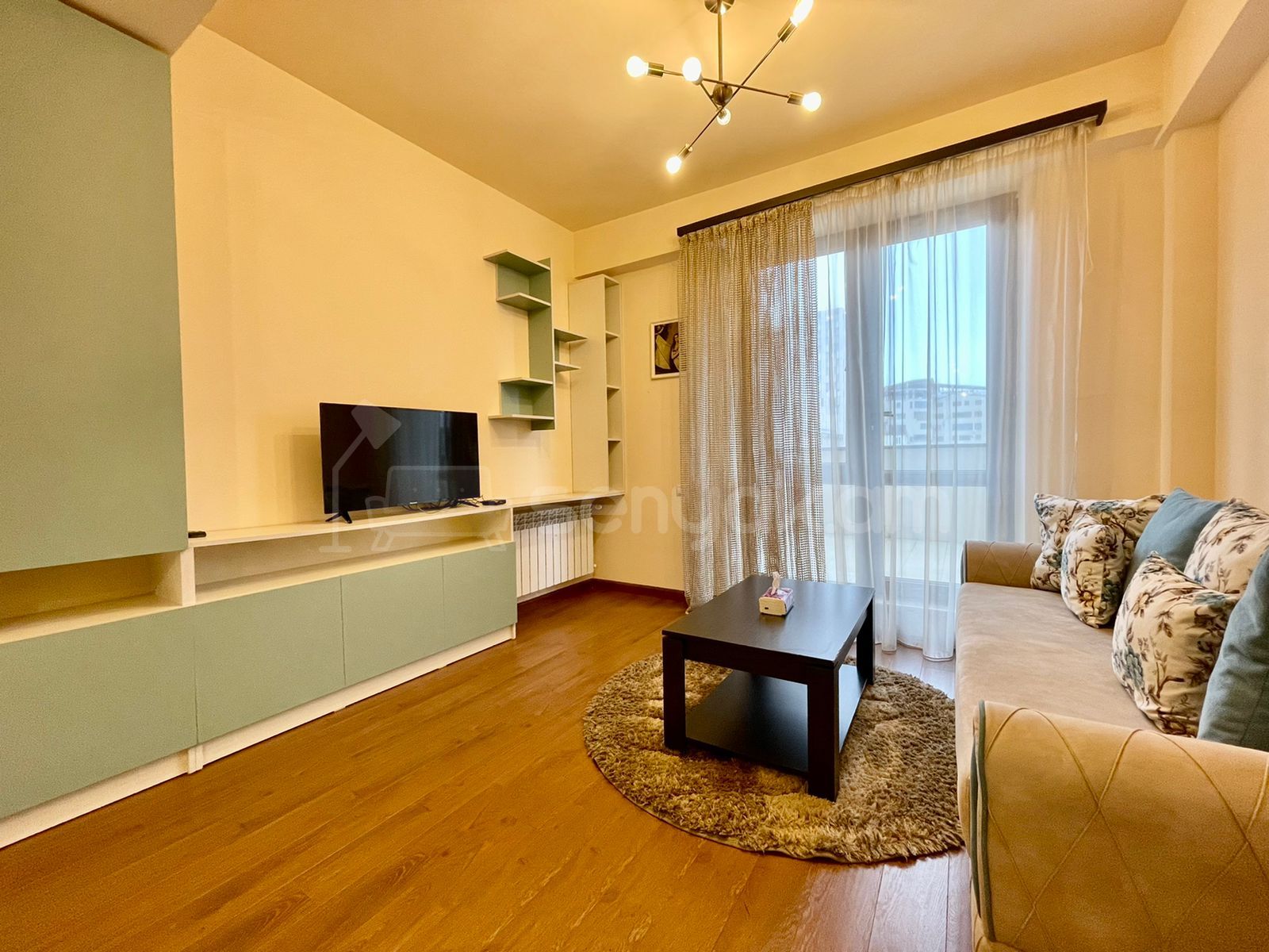 2 Սենյականոց Բնակարան Նորակառույցում, 55քմ, 7/15 հարկ, Դիզայներական Վերանորոգված