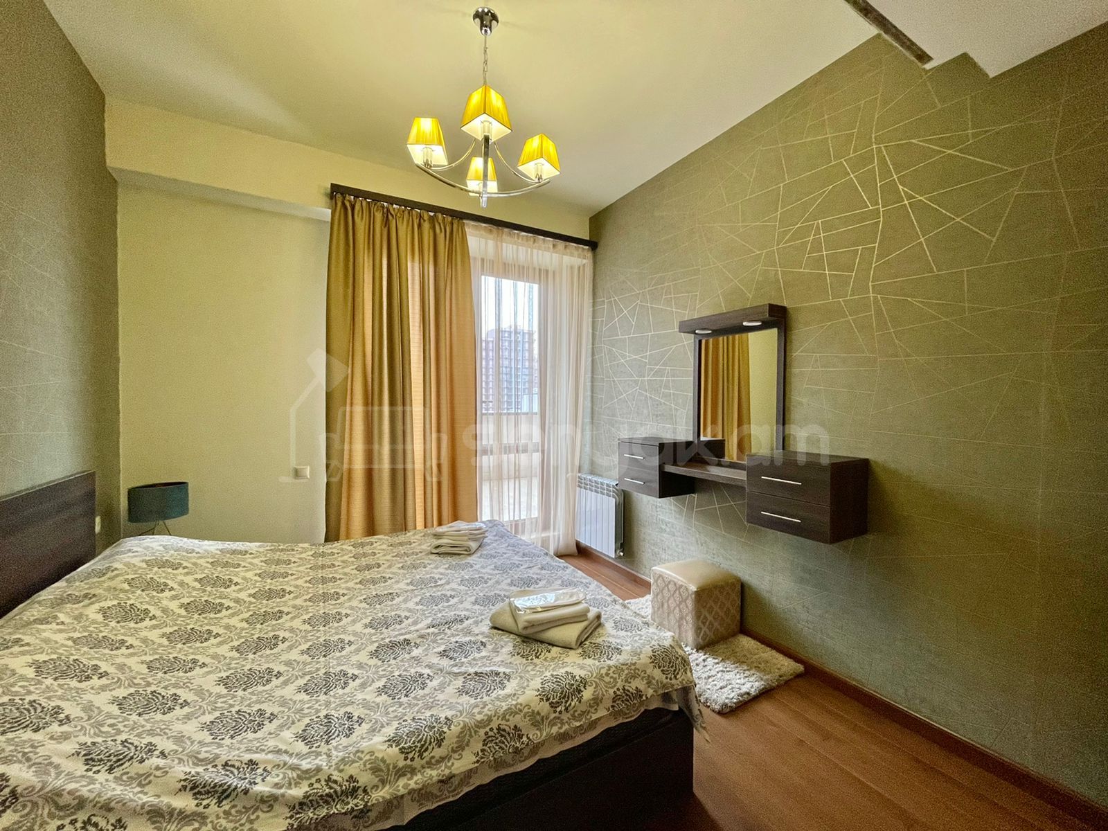 2 Սենյականոց Բնակարան Նորակառույցում, 55քմ, 7/15 հարկ, Դիզայներական Վերանորոգված