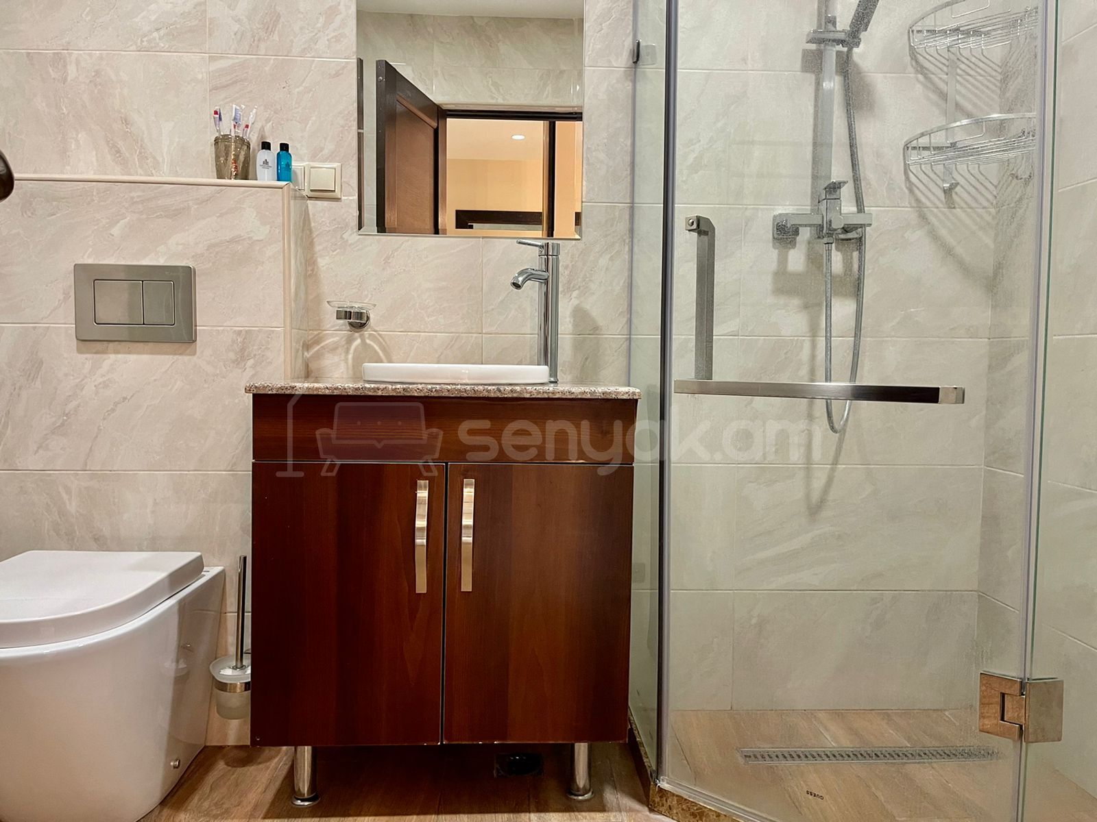 2 Սենյականոց Բնակարան Նորակառույցում, 55քմ, 7/15 հարկ, Դիզայներական Վերանորոգված