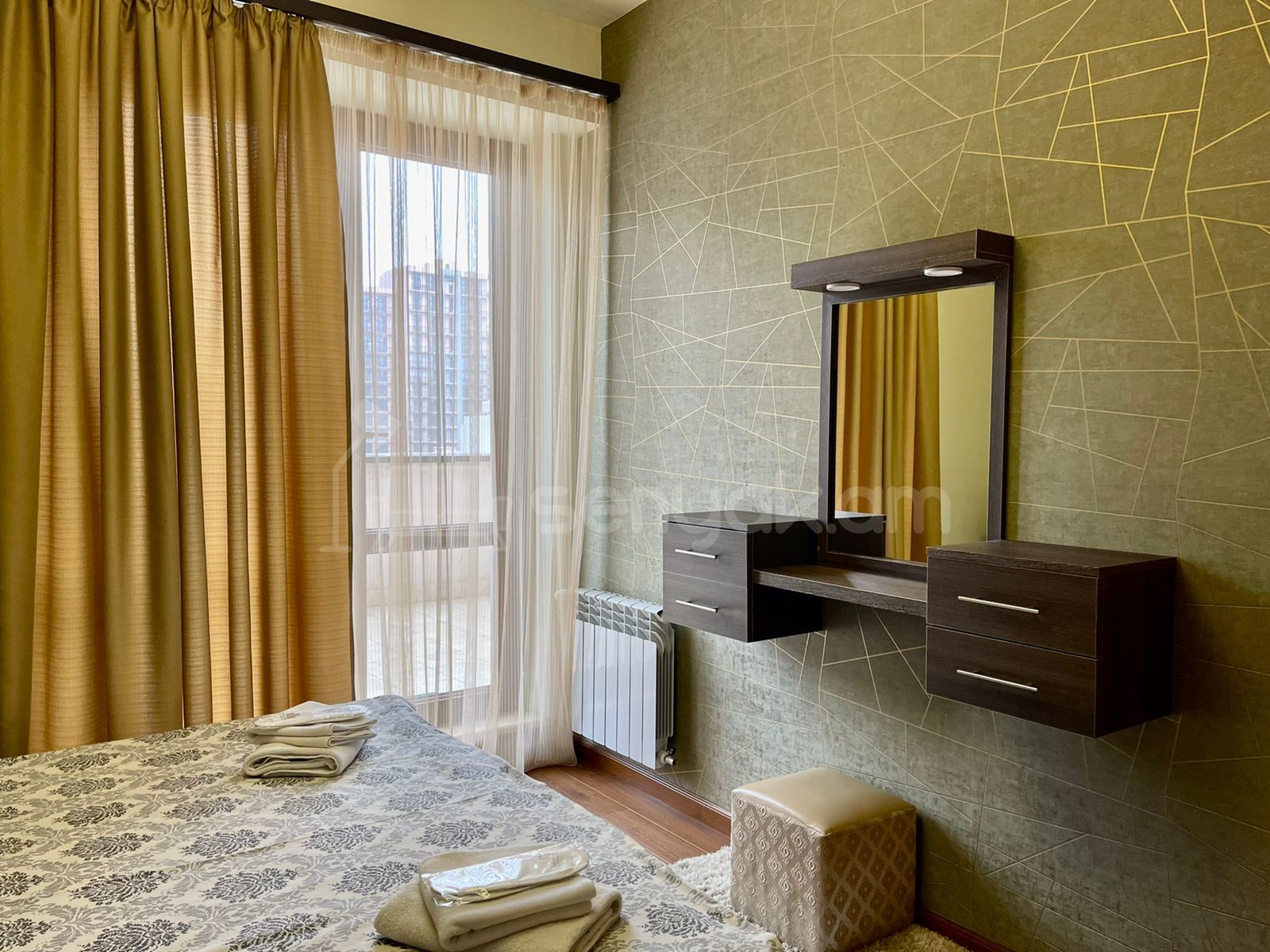 2 Սենյականոց Բնակարան Նորակառույցում, 55քմ, 7/15 հարկ, Դիզայներական Վերանորոգված