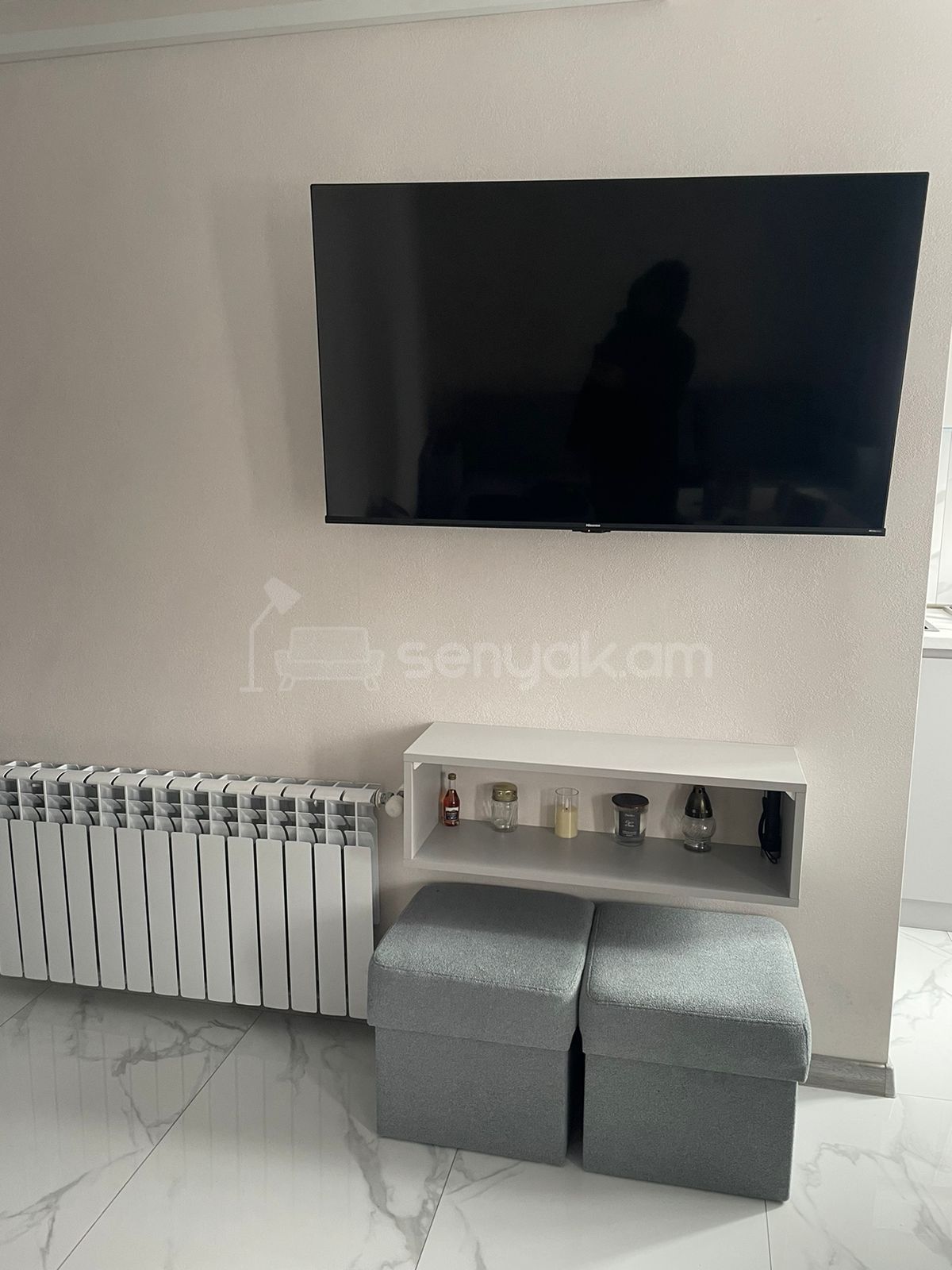 2 Սենյականոց Բնակարան Քարե Շենքում, 33քմ, 4/4 հարկ, Կապիտալ Վերանորոգված