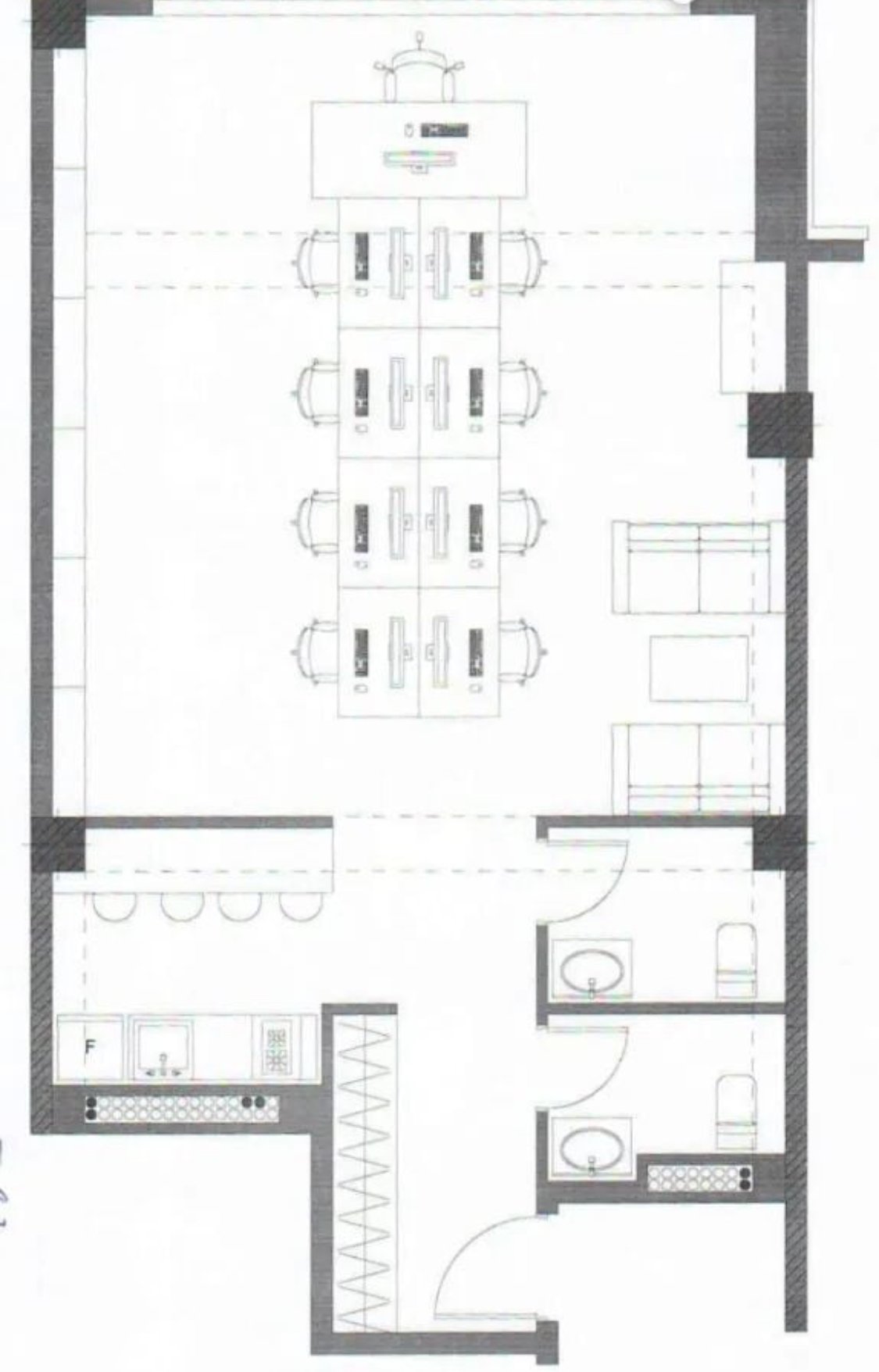 1 Սենյականոց Բնակարան Նորակառույցում, 71քմ, 2/15 հարկ, Զրոյական Վիճակում