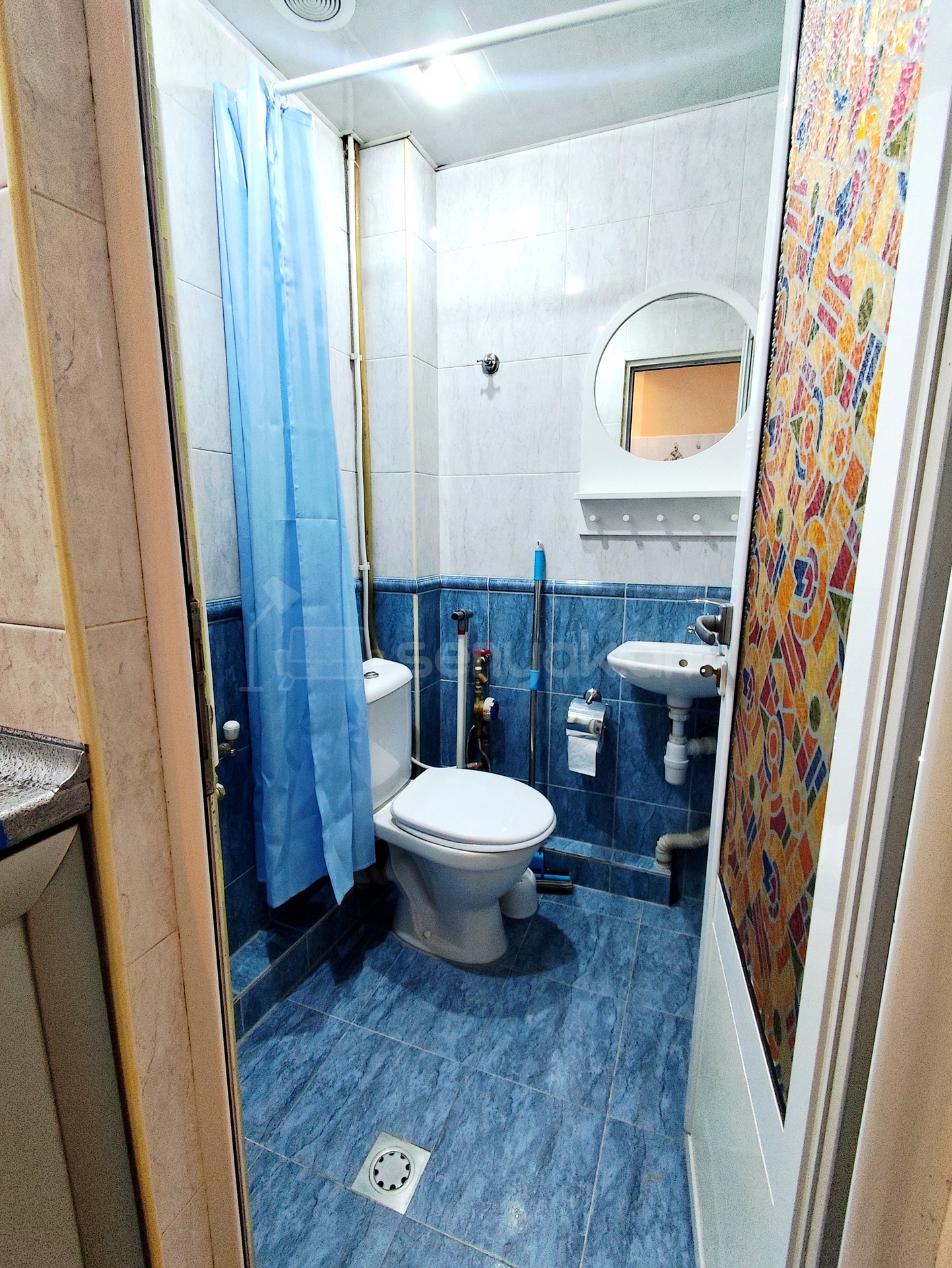 2 Սենյականոց Բնակարան Քարե Շենքում, 34քմ, 5/5 հարկ, Դիզայներական Վերանորոգված