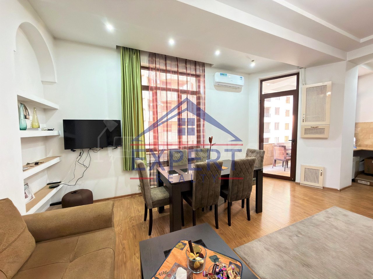 2 Սենյականոց Բնակարան Նորակառույցում, 58քմ, 5/11 հարկ, Կապիտալ Վերանորոգված