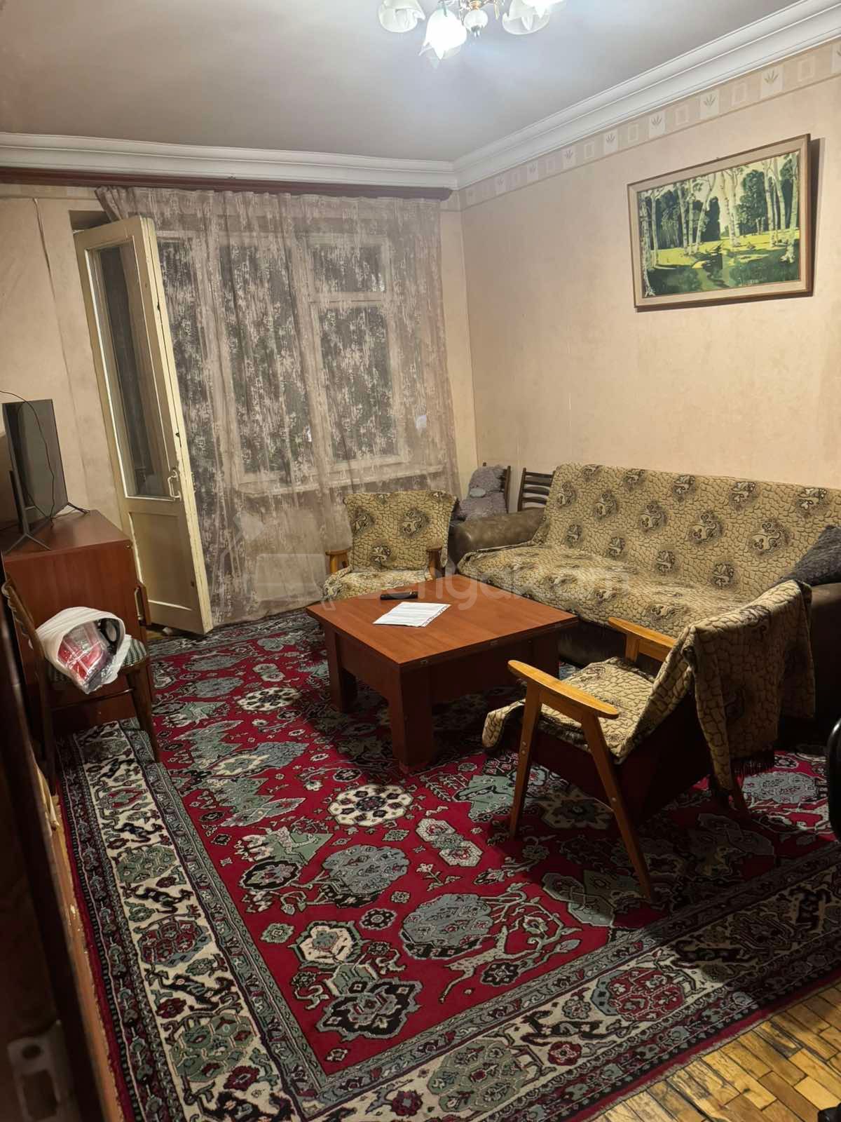 2 Սենյականոց Բնակարան Քարե Շենքում, 55քմ, 5/5 հարկ, Պետական Վիճակում