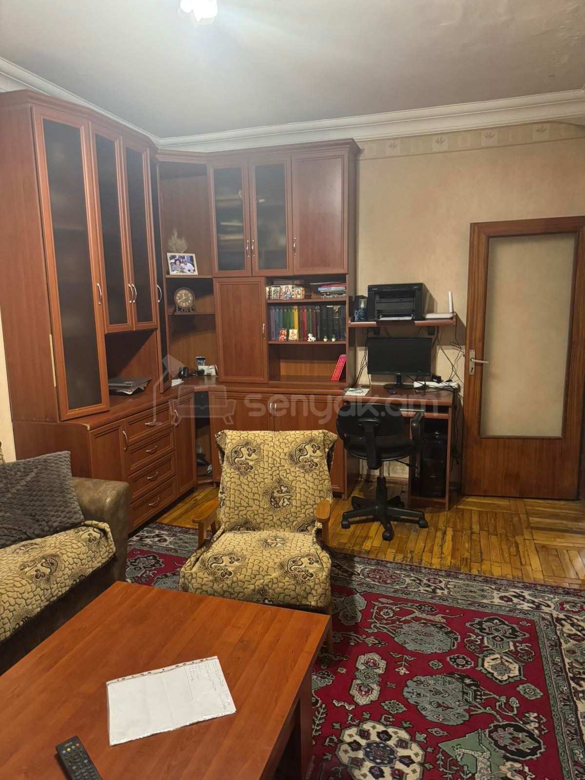 2 Սենյականոց Բնակարան Քարե Շենքում, 55քմ, 5/5 հարկ, Պետական Վիճակում