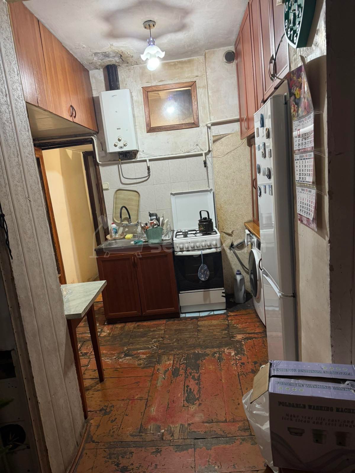 2 Սենյականոց Բնակարան Քարե Շենքում, 55քմ, 5/5 հարկ, Պետական Վիճակում