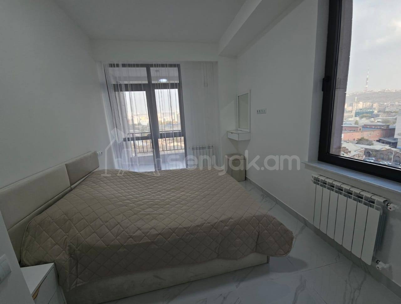 2 Սենյականոց Բնակարան Նորակառույցում, 52քմ, 11/18 հարկ, Կապիտալ Վերանորոգված