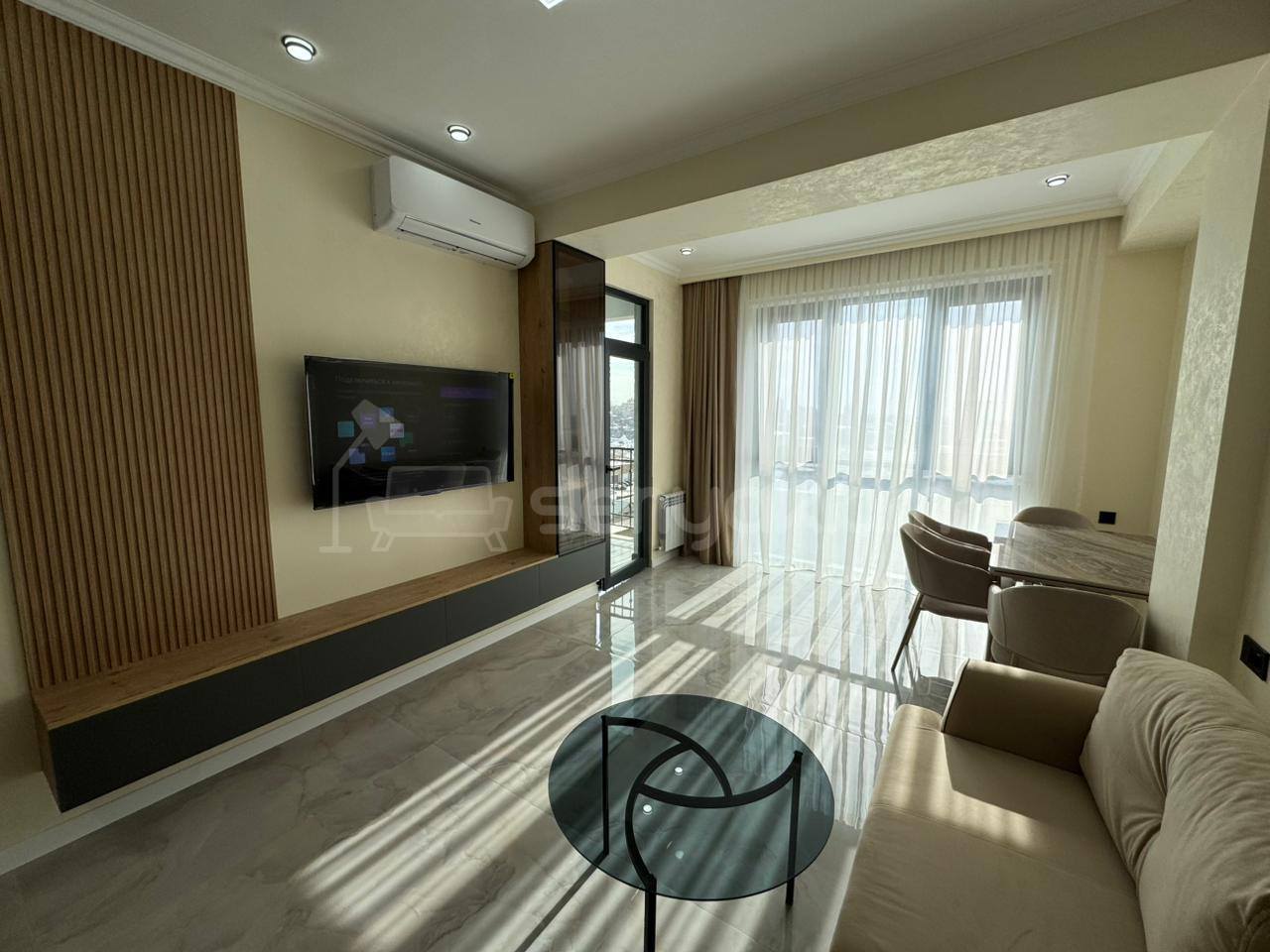 2 Սենյականոց Բնակարան Նորակառույցում, 52քմ, 8/16 հարկ, Դիզայներական Վերանորոգված