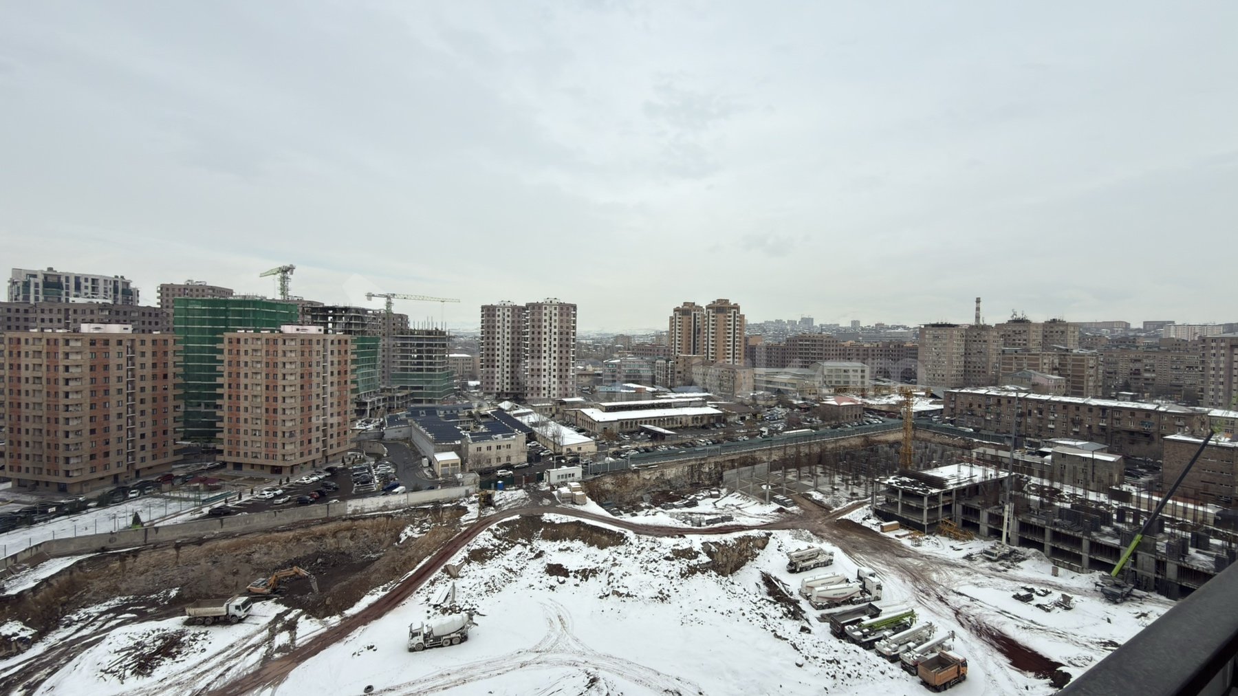 3 Սենյականոց Բնակարան Նորակառույցում, 87քմ, 14/16 հարկ, Կապիտալ Վերանորոգված