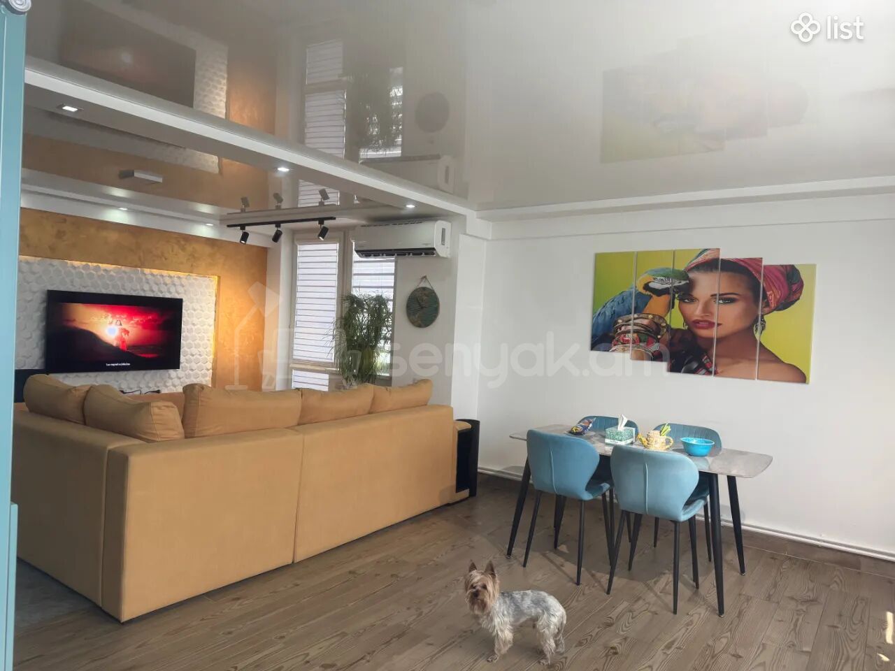 3 Սենյականոց Բնակարան, 115քմ, 20/20 հարկ, Կապիտալ Վերանորոգված