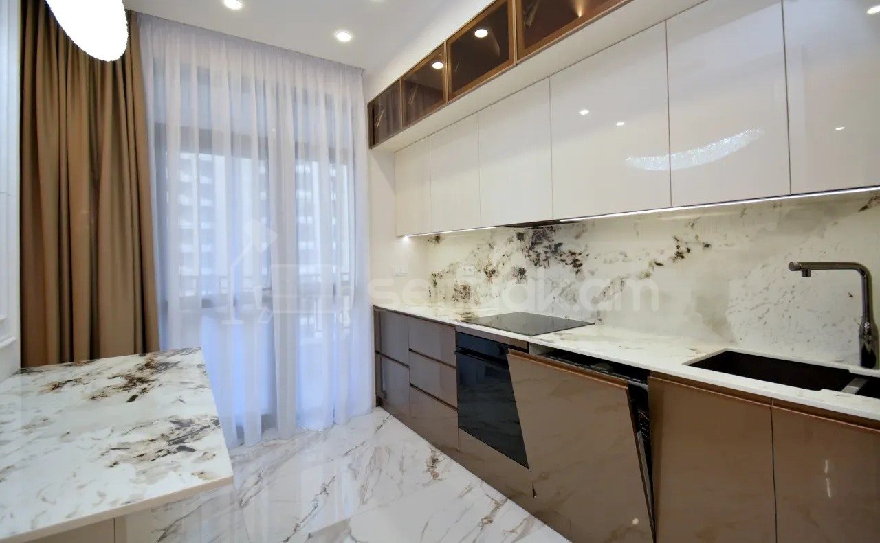 3 Սենյականոց Բնակարան Նորակառույցում, 90քմ, 11/20 հարկ, Դիզայներական Վերանորոգված