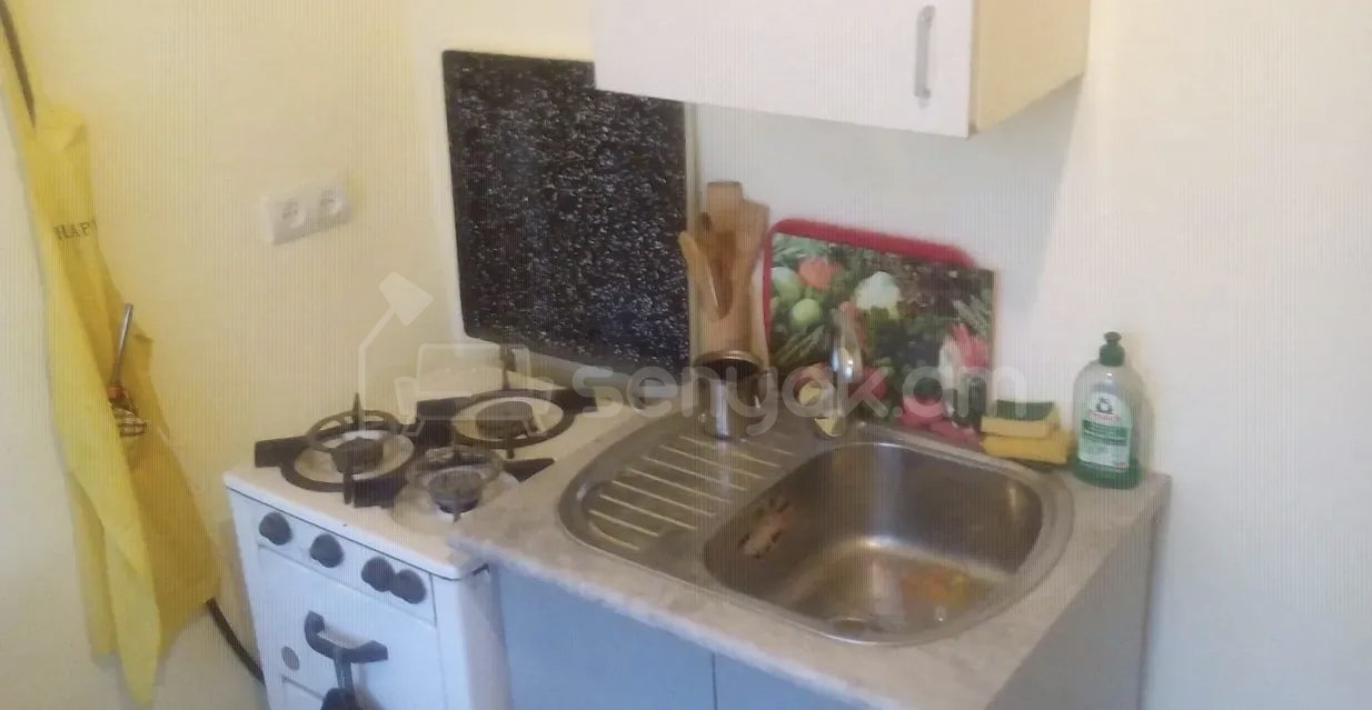 1 Սենյականոց Բնակարան Քարե Շենքում, 30քմ, 3/5 հարկ, Նորմալ Վիճակում, Կահավորված