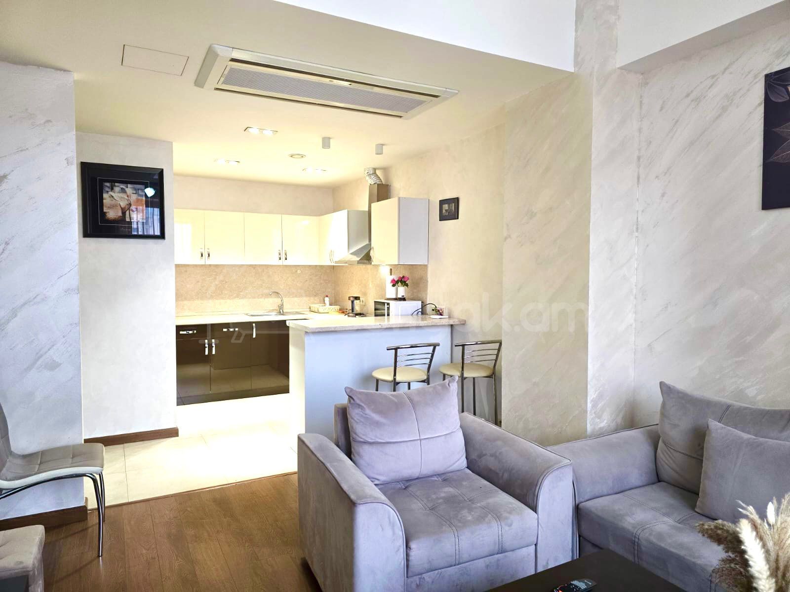 2 Սենյականոց Բնակարան Նորակառույցում, 52քմ, 7/15 հարկ, Դիզայներական Վերանորոգված