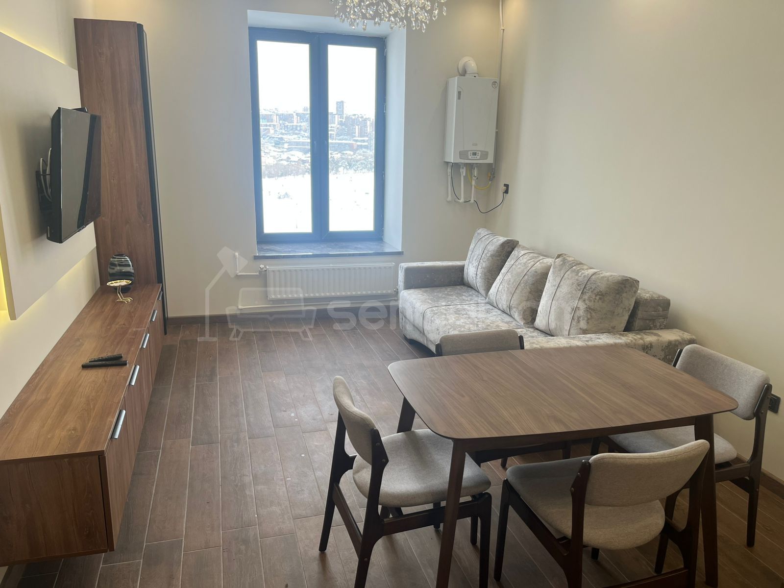 2 Սենյականոց Բնակարան Նորակառույցում, 50քմ, 5/15 հարկ, Դիզայներական Վերանորոգված, Կահավորված, Արևկող