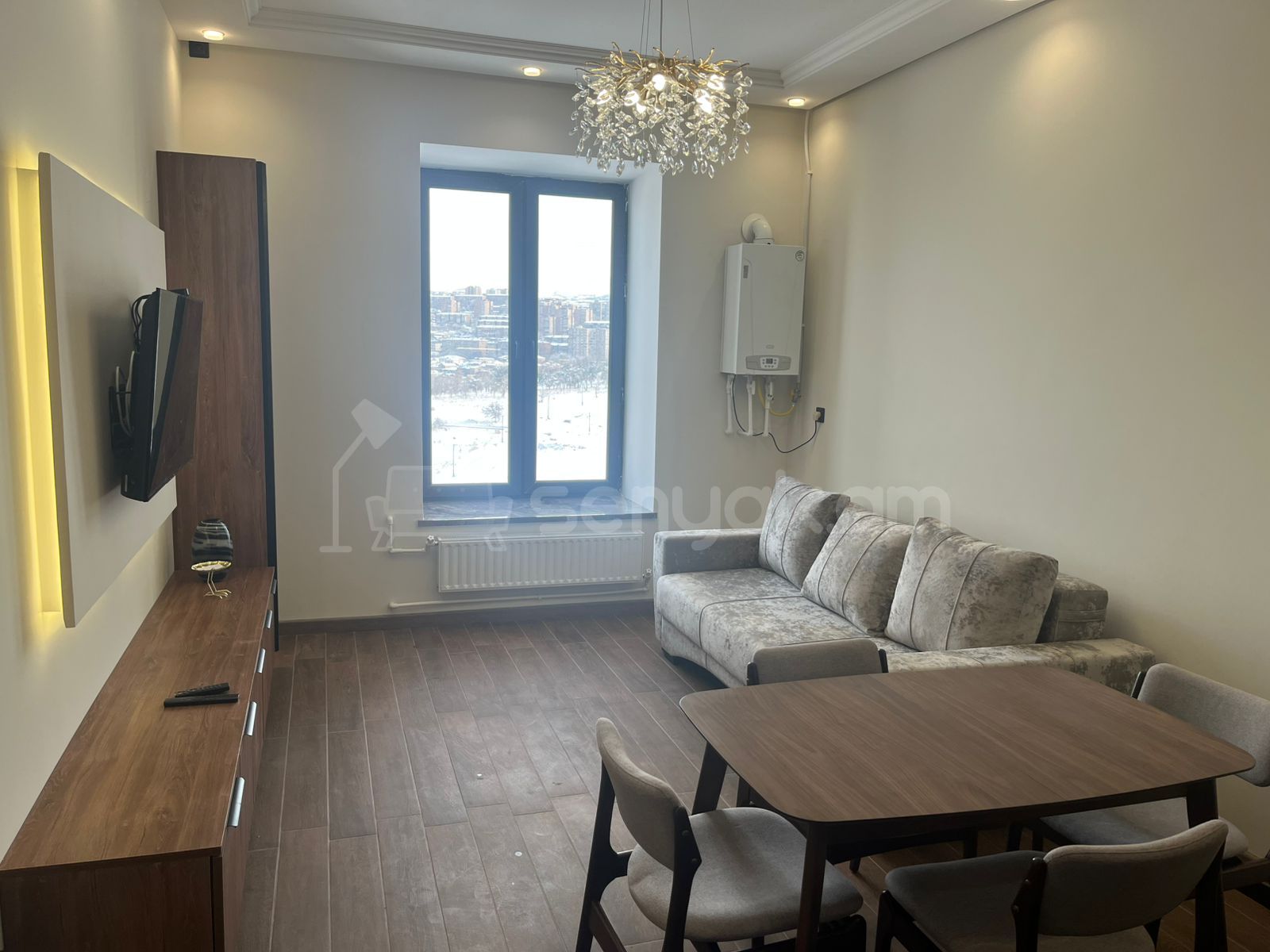 2 Սենյականոց Բնակարան Նորակառույցում, 50քմ, 5/15 հարկ, Դիզայներական Վերանորոգված, Կահավորված, Արևկող