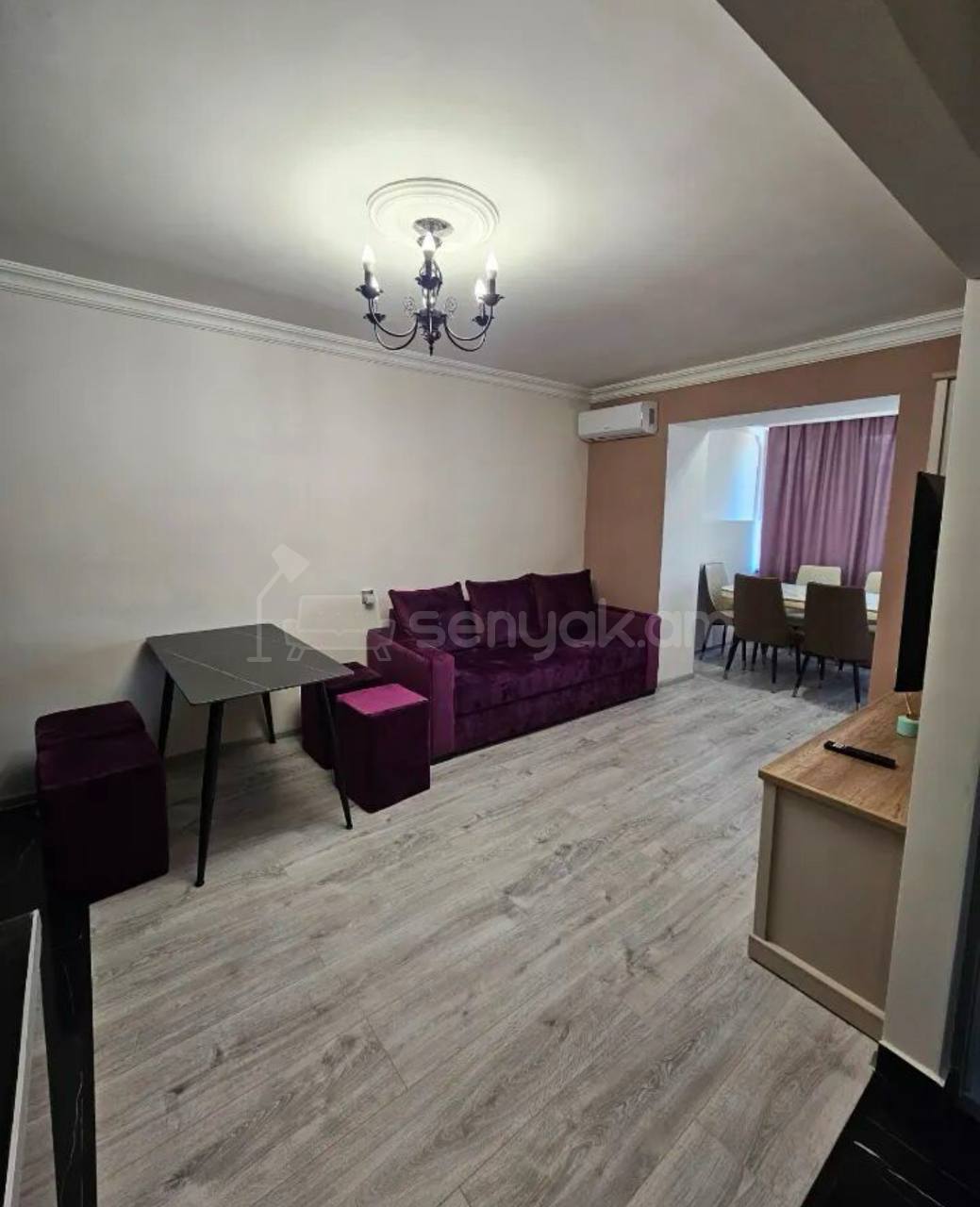 2 Սենյականոց Բնակարան Քարե Շենքում, 43քմ, 4/5 հարկ, Կապիտալ Վերանորոգված