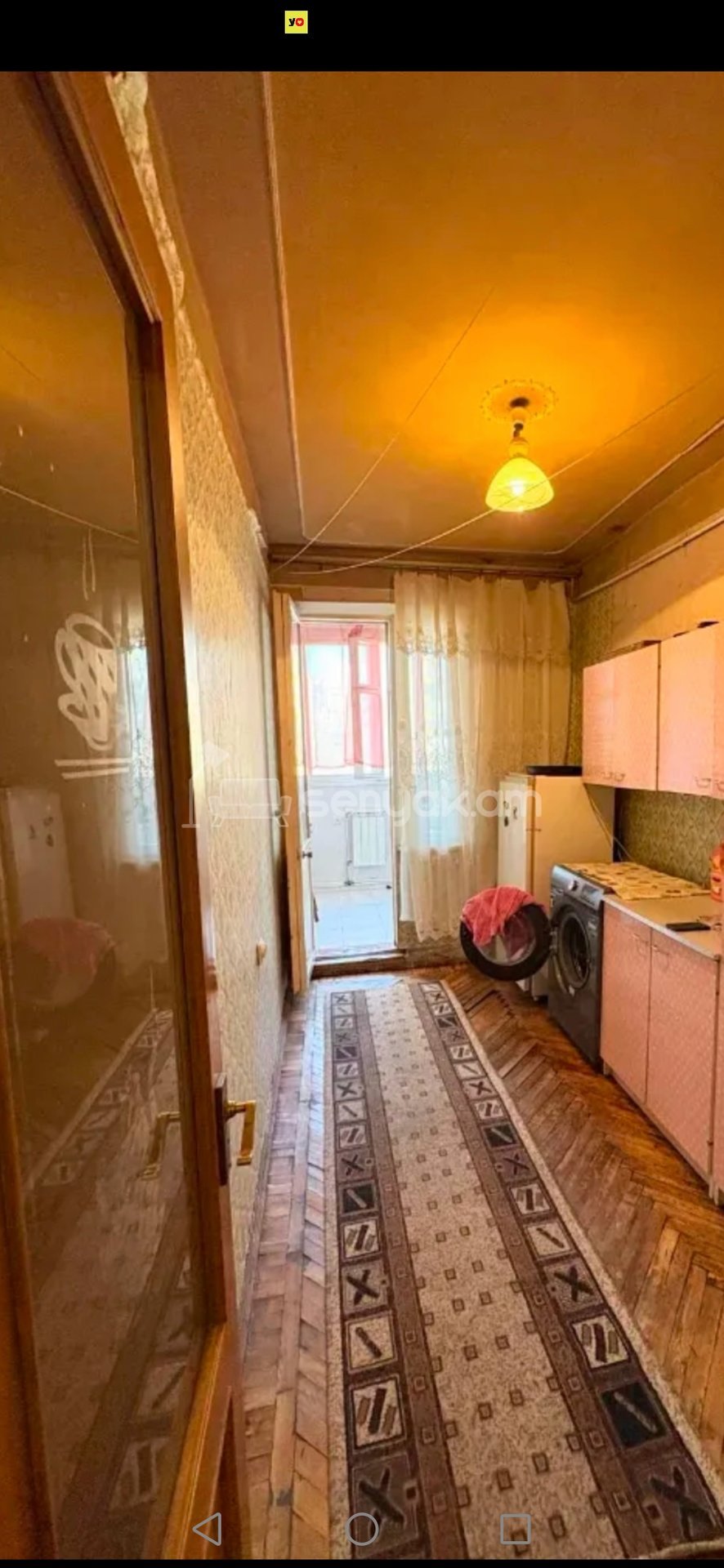 2 Սենյականոց Բնակարան, 88քմ, 4/9 հարկ, Պետական Վիճակում