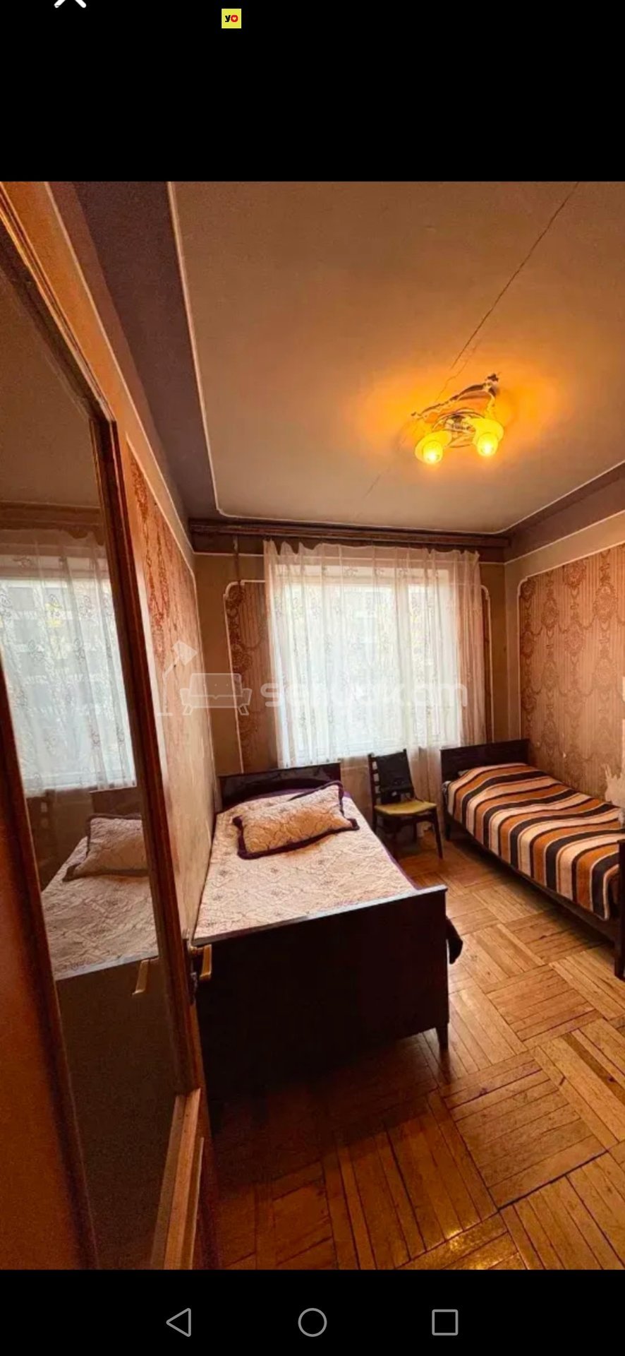 2 Սենյականոց Բնակարան, 88քմ, 4/9 հարկ, Պետական Վիճակում