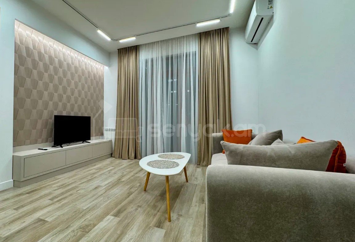 2 Սենյականոց Բնակարան Նորակառույցում, 60քմ, 4/12 հարկ, Կապիտալ Վերանորոգված, Կահավորված