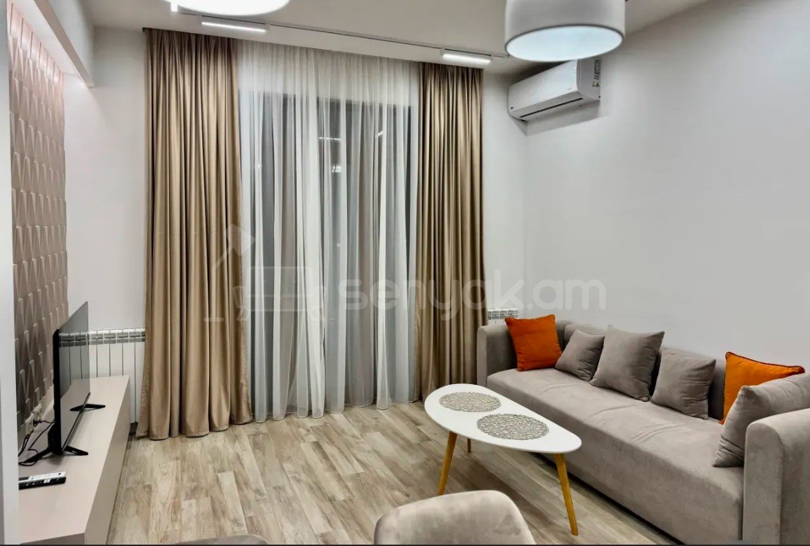 2 Սենյականոց Բնակարան Նորակառույցում, 60քմ, 4/12 հարկ, Կապիտալ Վերանորոգված, Կահավորված