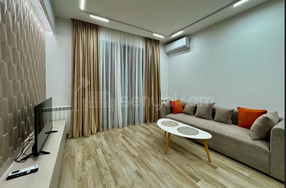 2 Սենյականոց Բնակարան Նորակառույցում, 60քմ, 4/12 հարկ, Կապիտալ Վերանորոգված, Կահավորված