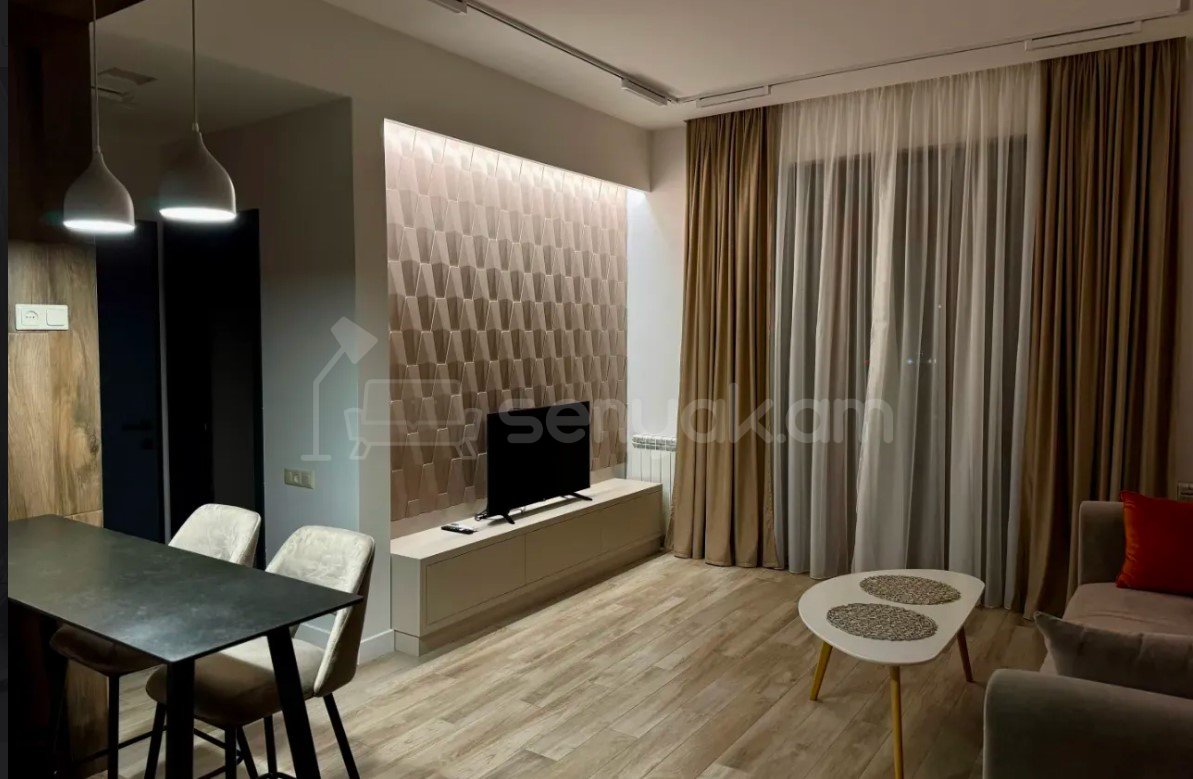 2 Սենյականոց Բնակարան Նորակառույցում, 60քմ, 4/12 հարկ, Կապիտալ Վերանորոգված, Կահավորված