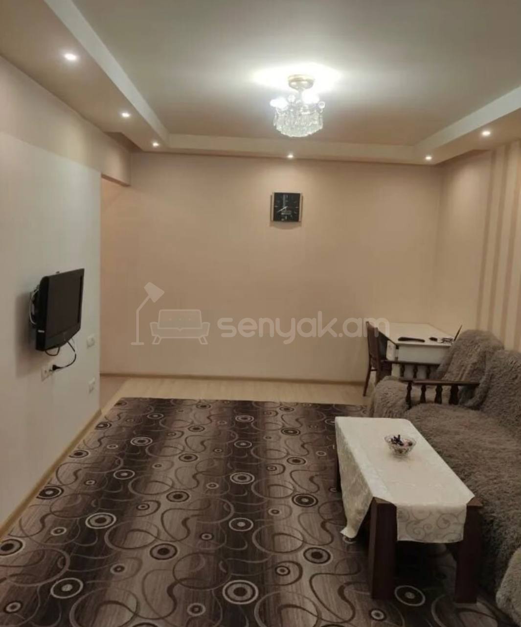 2 Սենյականոց Բնակարան Քարե Շենքում, 50քմ, 3/5 հարկ, Կոսմետիկ Վերանորոգված, Կահավորված