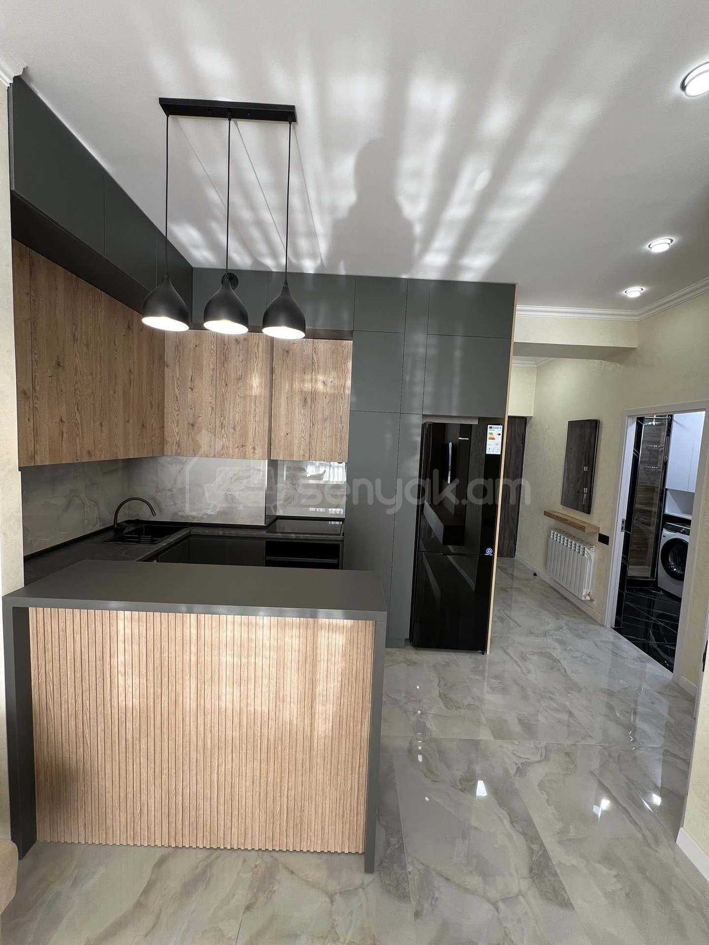 2 Սենյականոց Բնակարան, 52քմ, 8/16 հարկ, Դիզայներական Վերանորոգված