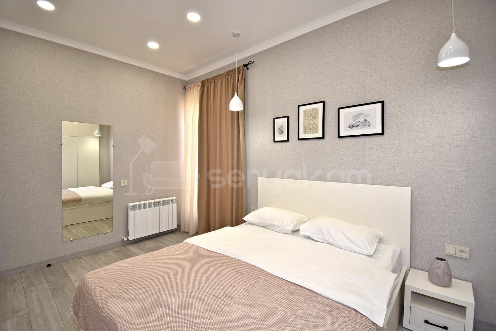 2 Սենյականոց Բնակարան Նորակառույցում, 50քմ, 8/12 հարկ, Դիզայներական Վերանորոգված