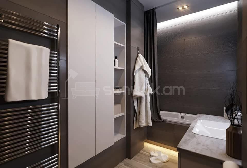 2 Սենյականոց Բնակարան Նորակառույցում, 50քմ, 7/12 հարկ, Դիզայներական Վերանորոգված