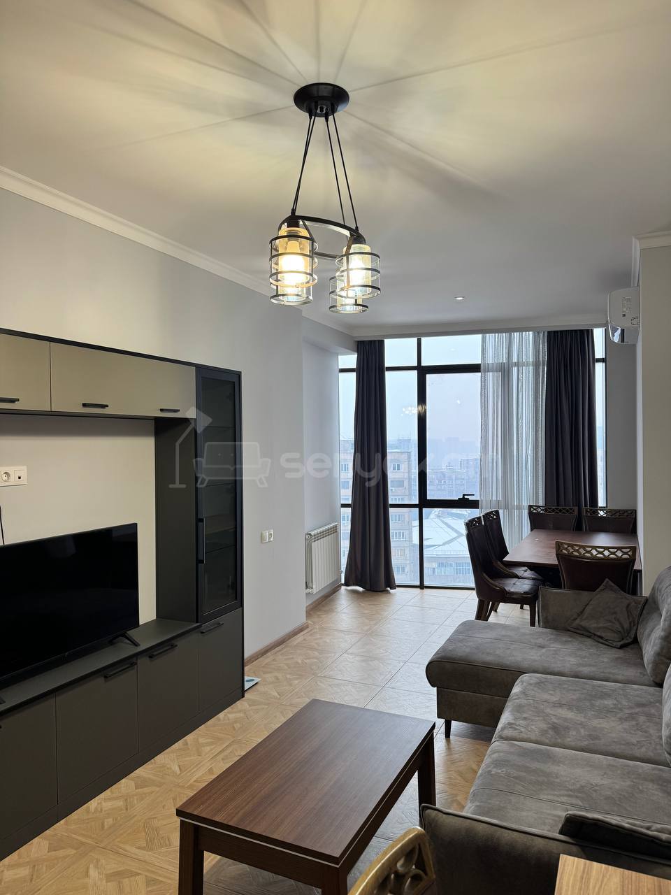 3 Սենյականոց Բնակարան Նորակառույցում, 90քմ, 13/14 հարկ, Կապիտալ Վերանորոգված, Կահավորված, Արևկող