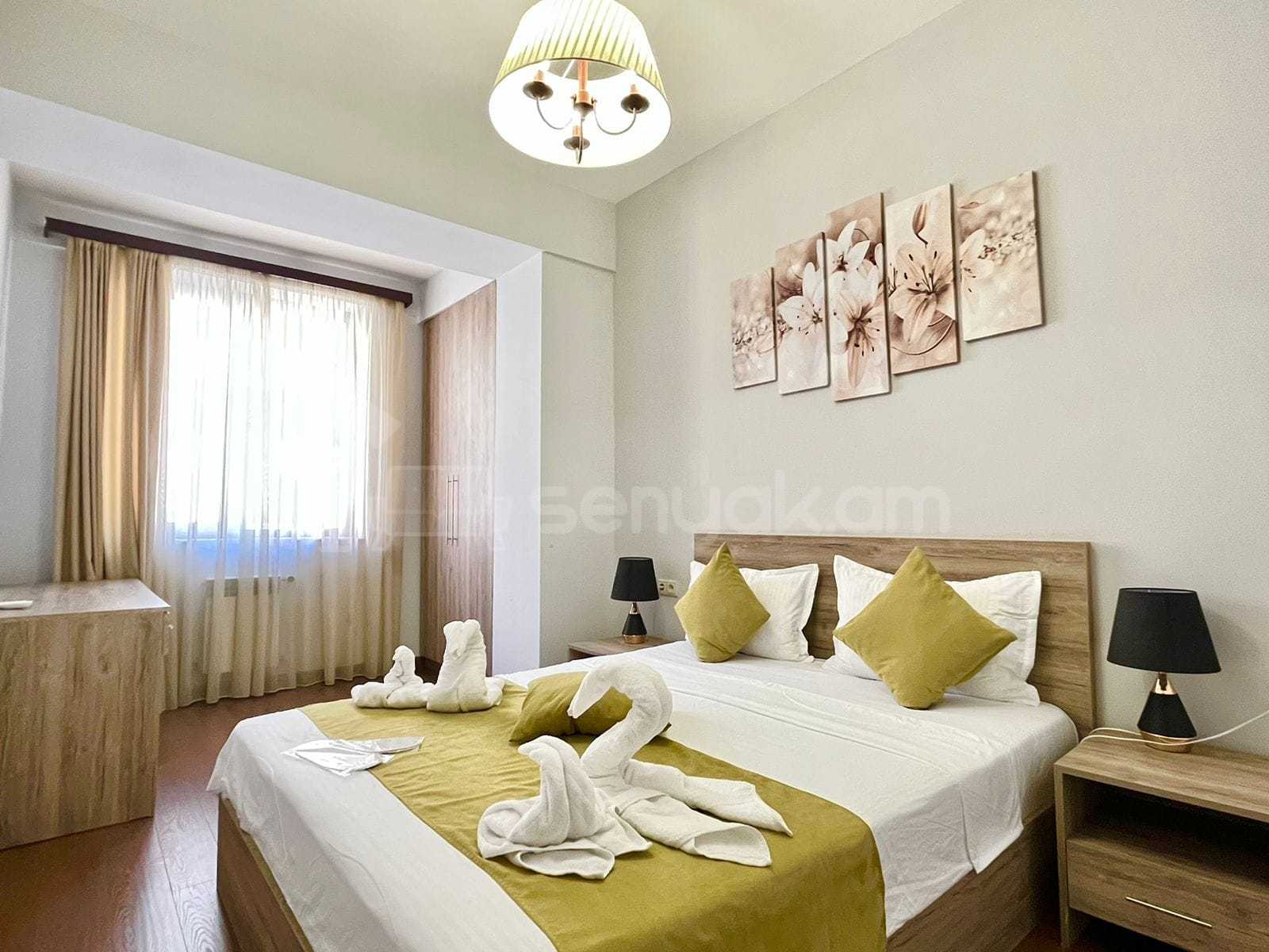 2 Սենյականոց Բնակարան Նորակառույցում, 55քմ, 5/15 հարկ, Դիզայներական Վերանորոգված