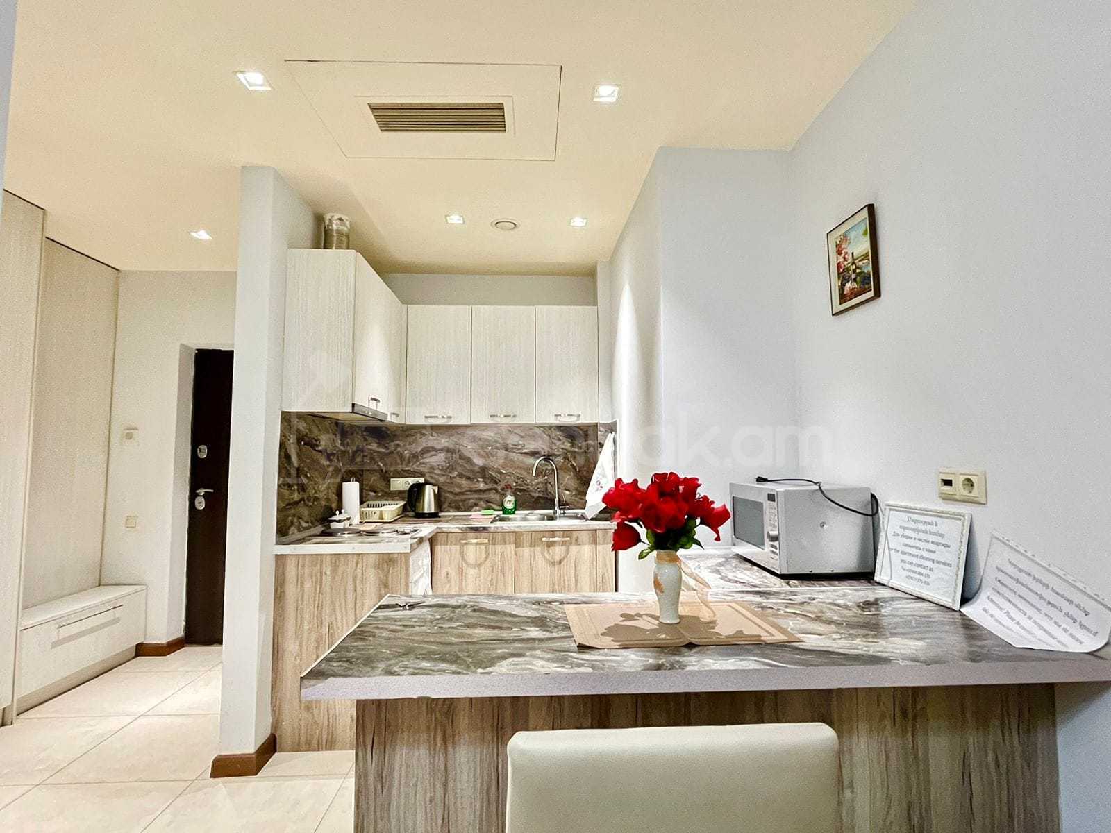 2 Սենյականոց Բնակարան Նորակառույցում, 50քմ, 5/15 հարկ, Դիզայներական Վերանորոգված