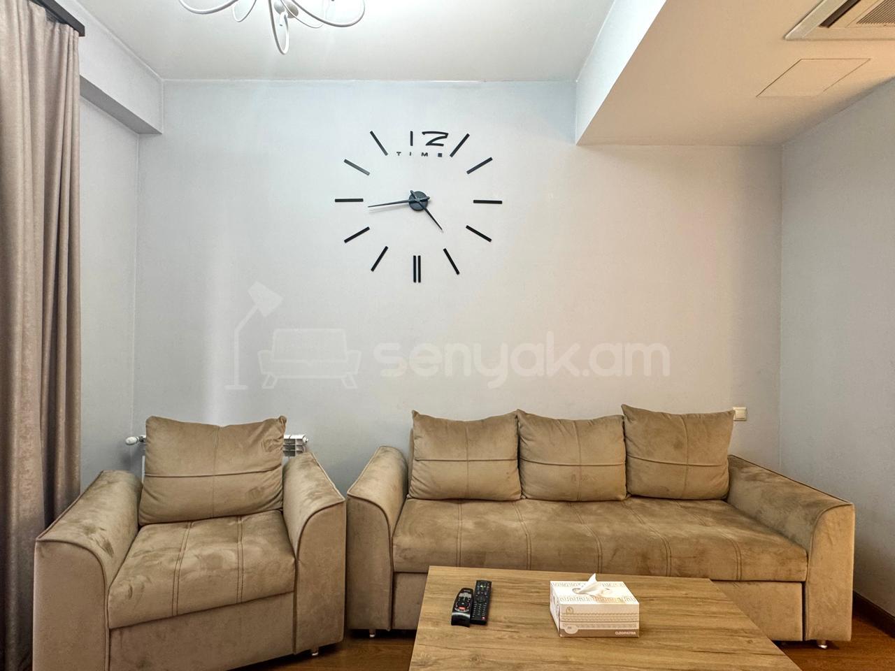 2 Սենյականոց Բնակարան Նորակառույցում, 50քմ, 6/15 հարկ, Դիզայներական Վերանորոգված