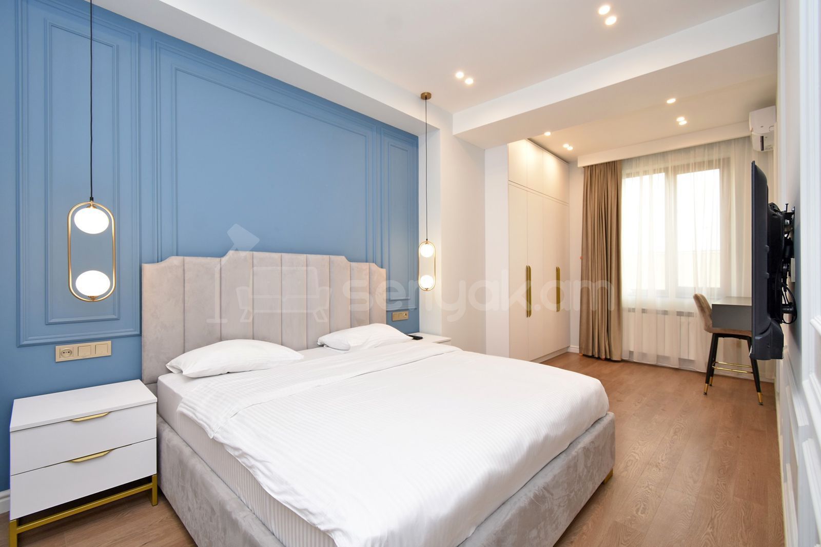 2 Սենյականոց Բնակարան Նորակառույցում, 50քմ, 7/12 հարկ, Դիզայներական Վերանորոգված