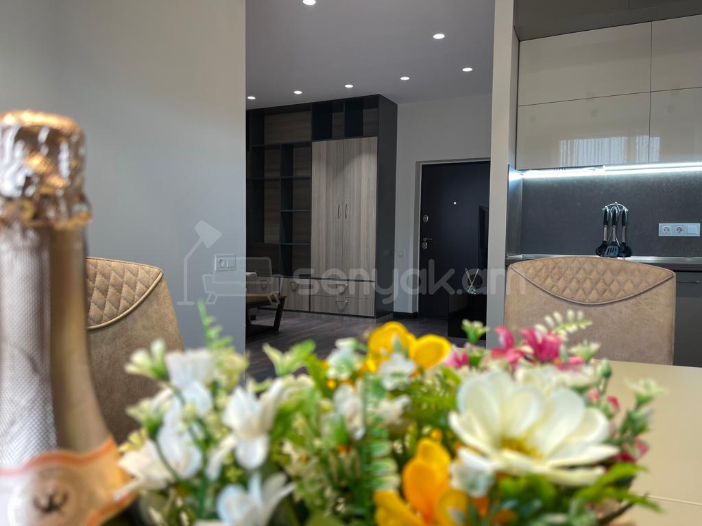 2 Սենյականոց Բնակարան Նորակառույցում, 50քմ, 6/15 հարկ, Դիզայներական Վերանորոգված