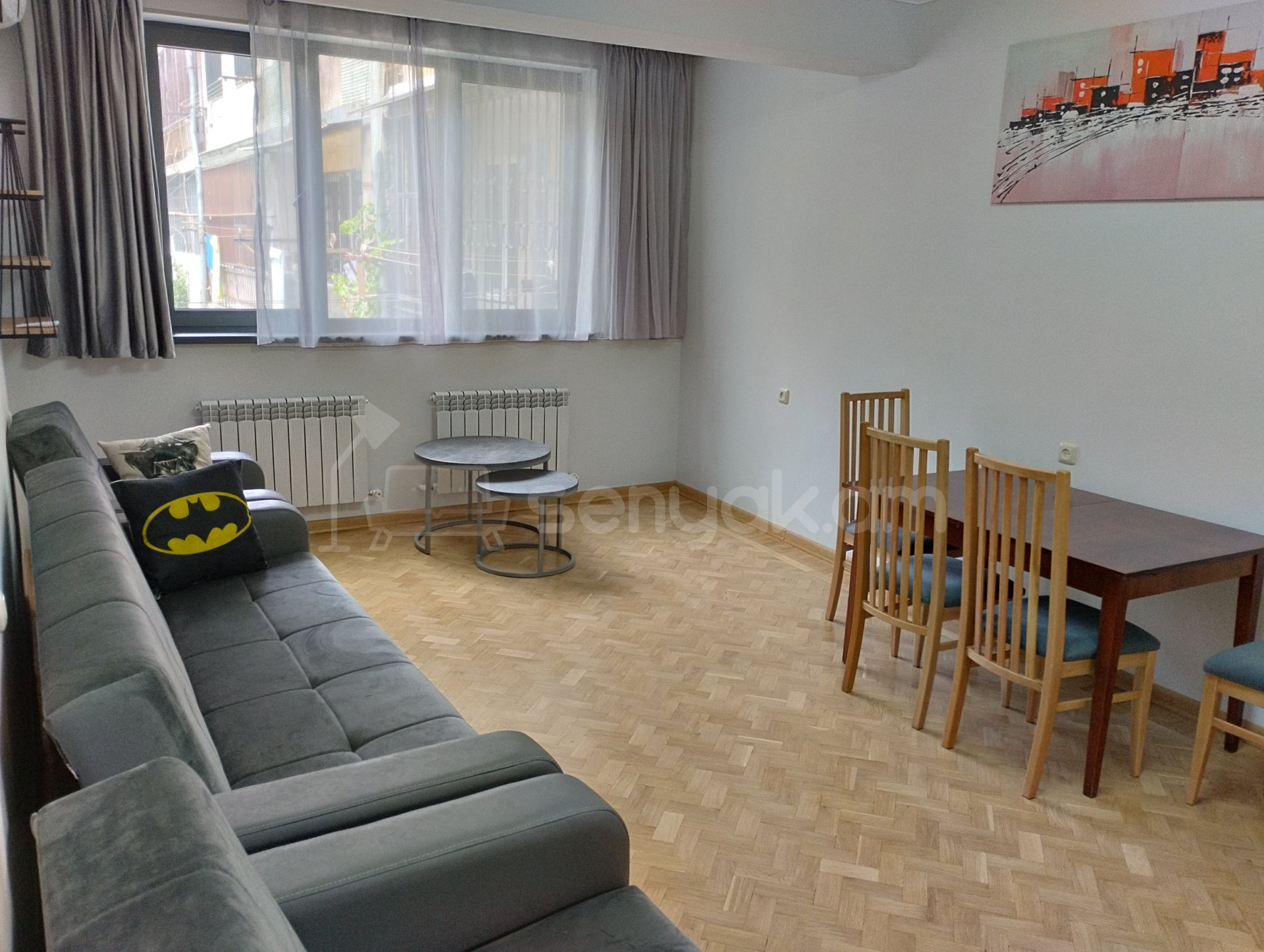 1 Սենյականոց Բնակարան Քարե Շենքում, 54քմ, 2/5 հարկ, Կապիտալ Վերանորոգված, Կահավորված