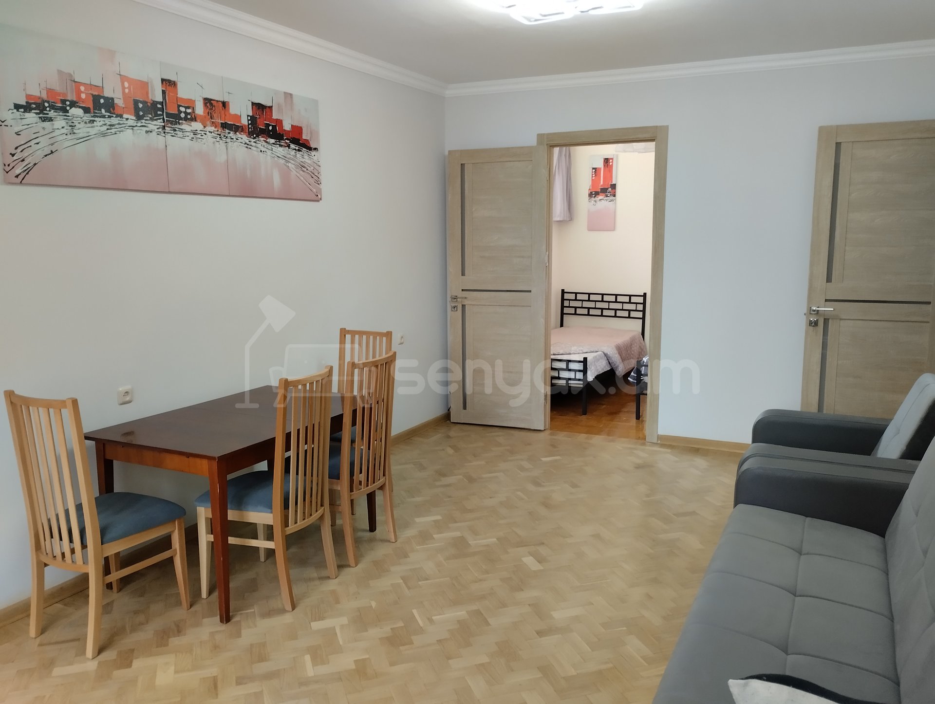 1 Սենյականոց Բնակարան Քարե Շենքում, 54քմ, 2/5 հարկ, Կապիտալ Վերանորոգված, Կահավորված