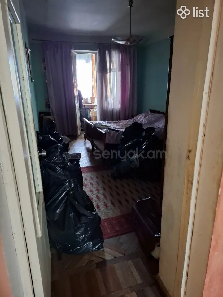 2 Սենյականոց Բնակարան Քարե Շենքում, 58քմ, 3/5 հարկ, Պետական Վիճակում